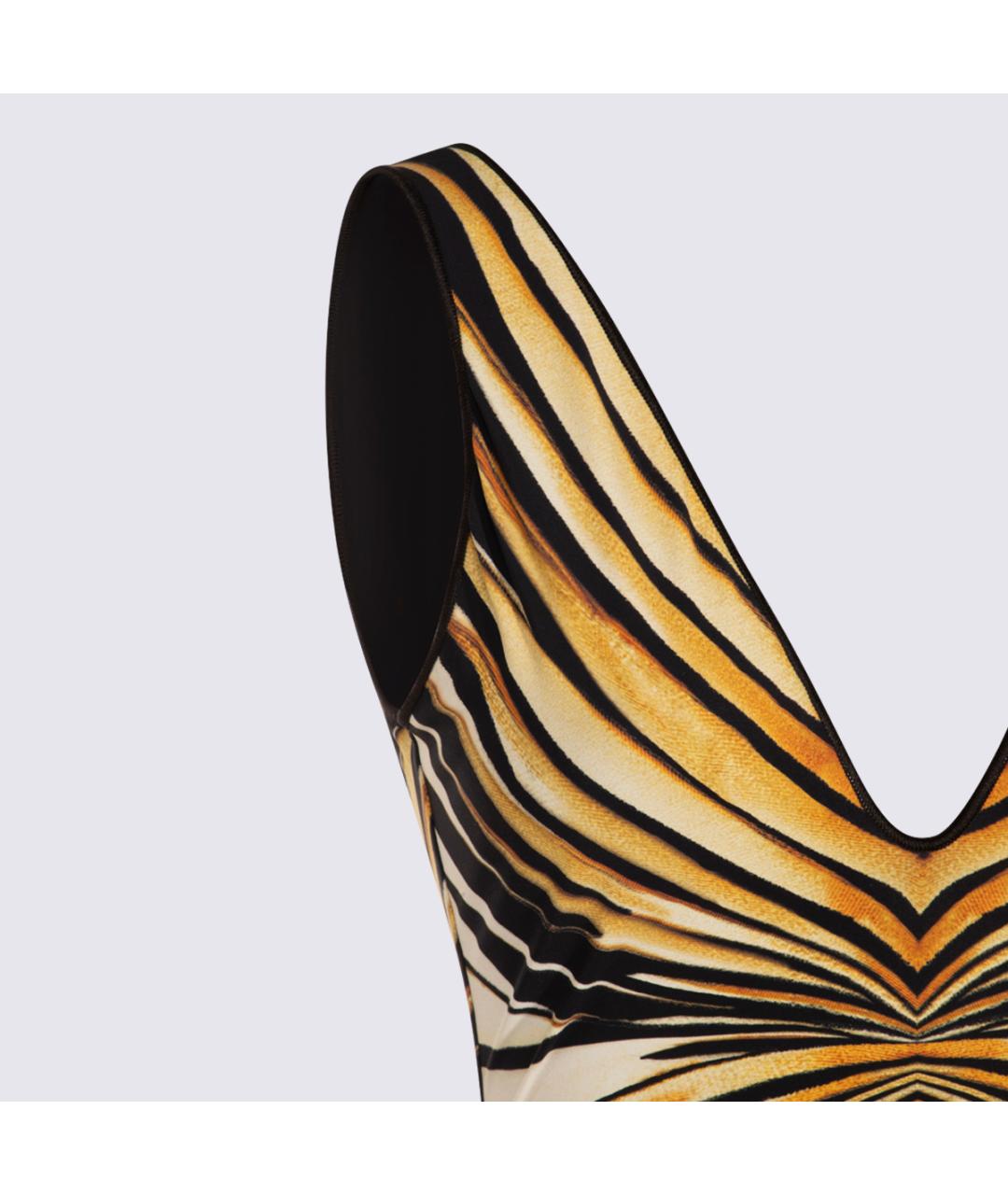 ROBERTO CAVALLI Мульти полиамидовый купальник, фото 4