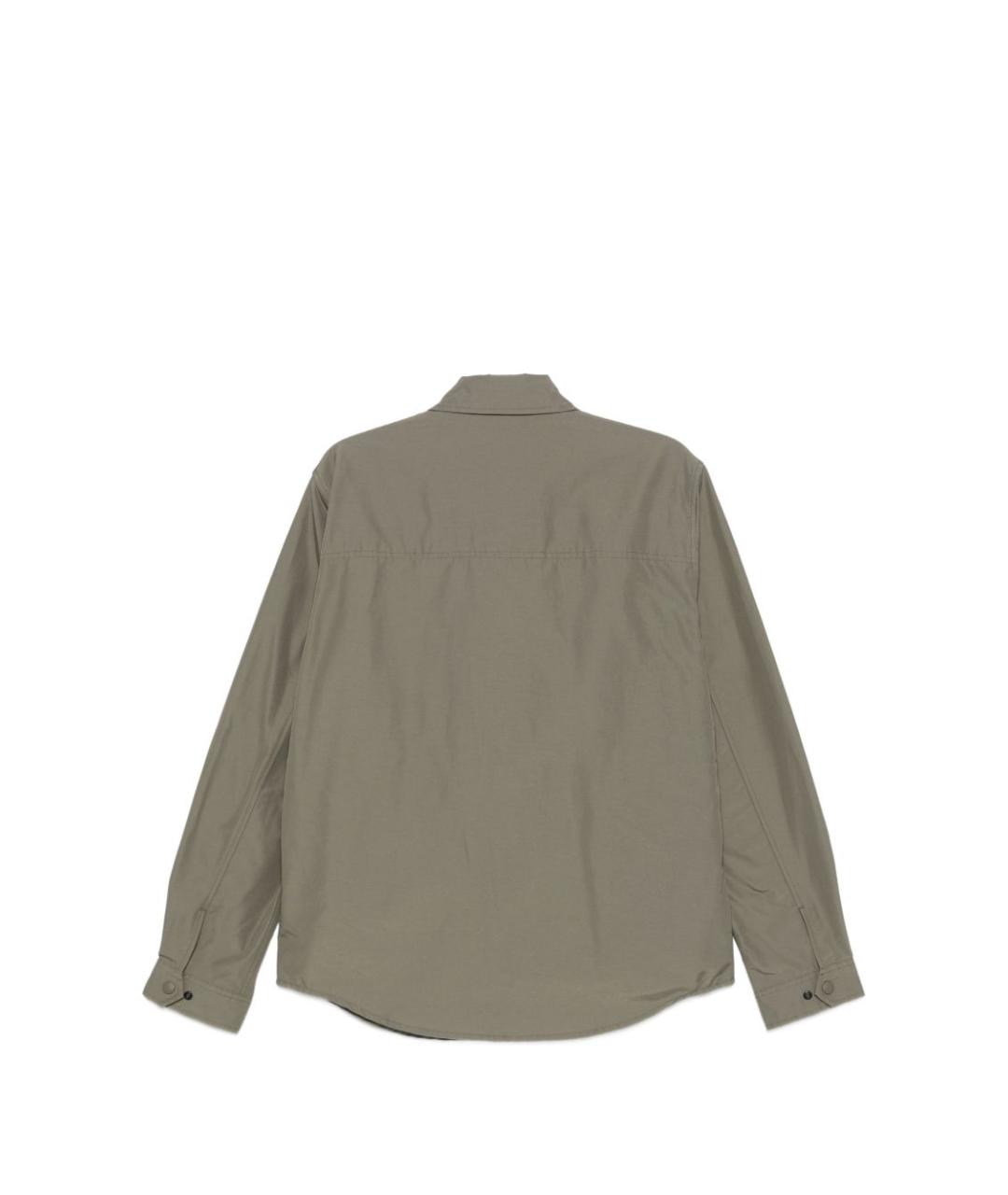 WOOLRICH Зеленая хлопковая классическая рубашка, фото 2