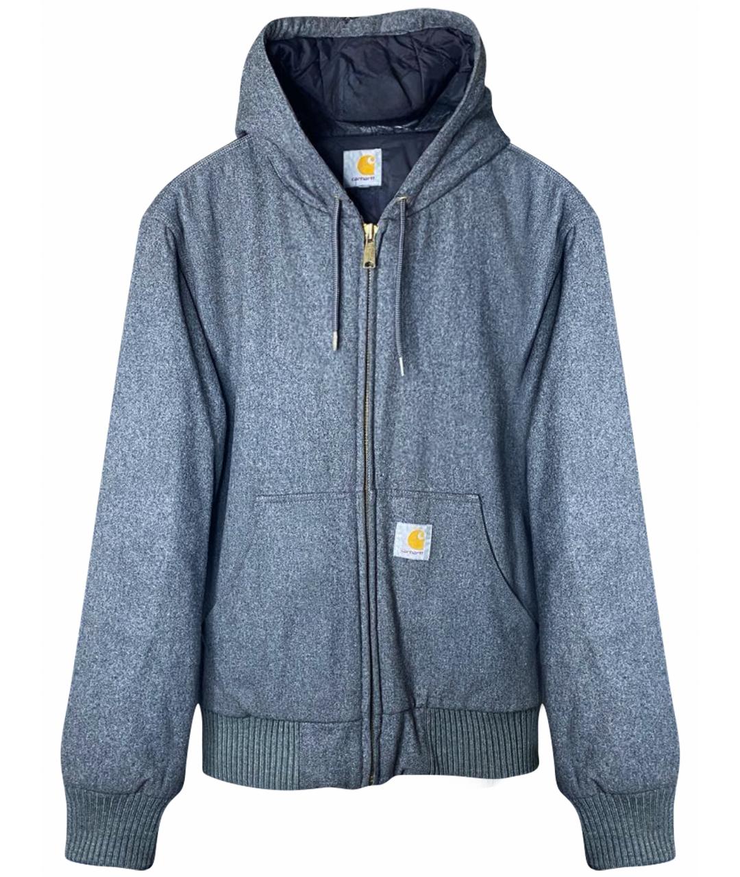 CARHARTT Серая шерстяная куртка, фото 1