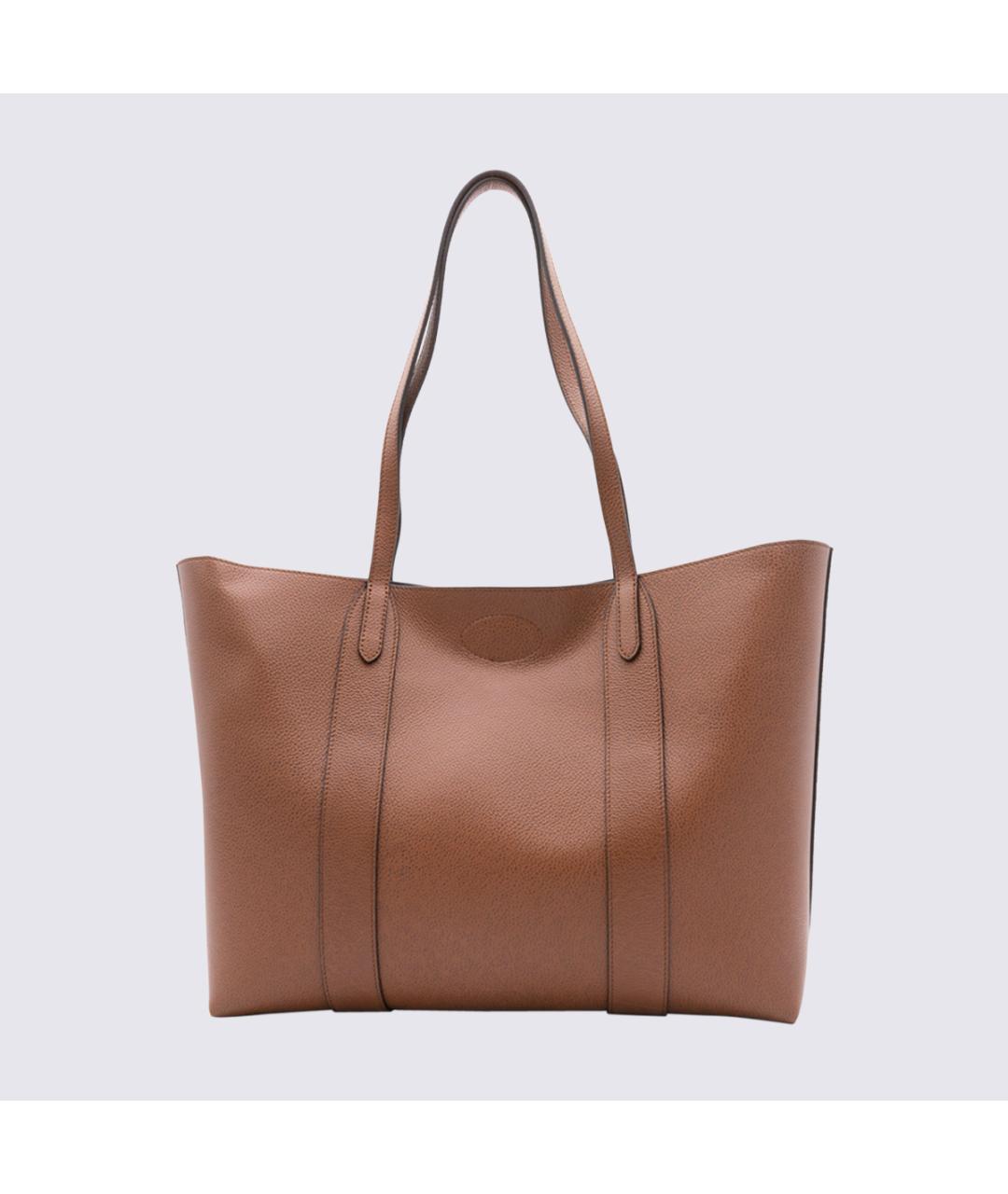 MULBERRY Коричневая кожаная сумка тоут, фото 2