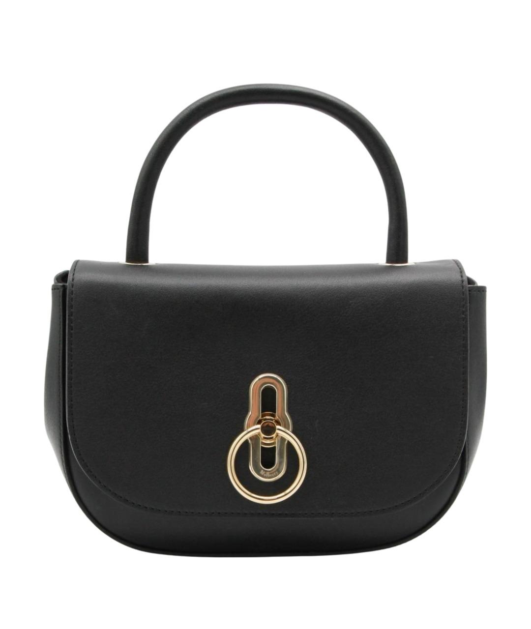 MULBERRY Черная сумка с короткими ручками, фото 1