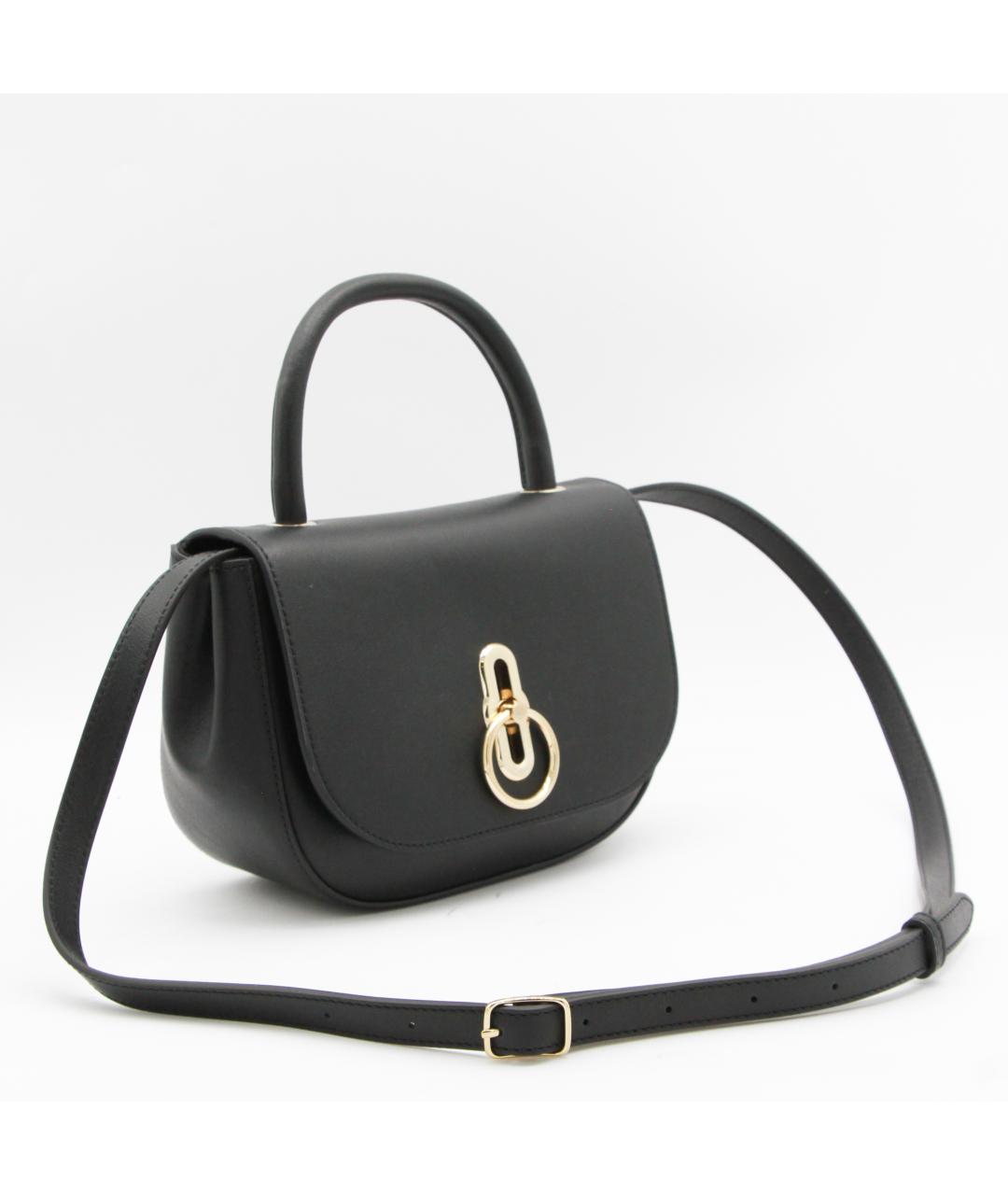 MULBERRY Черная сумка с короткими ручками, фото 2