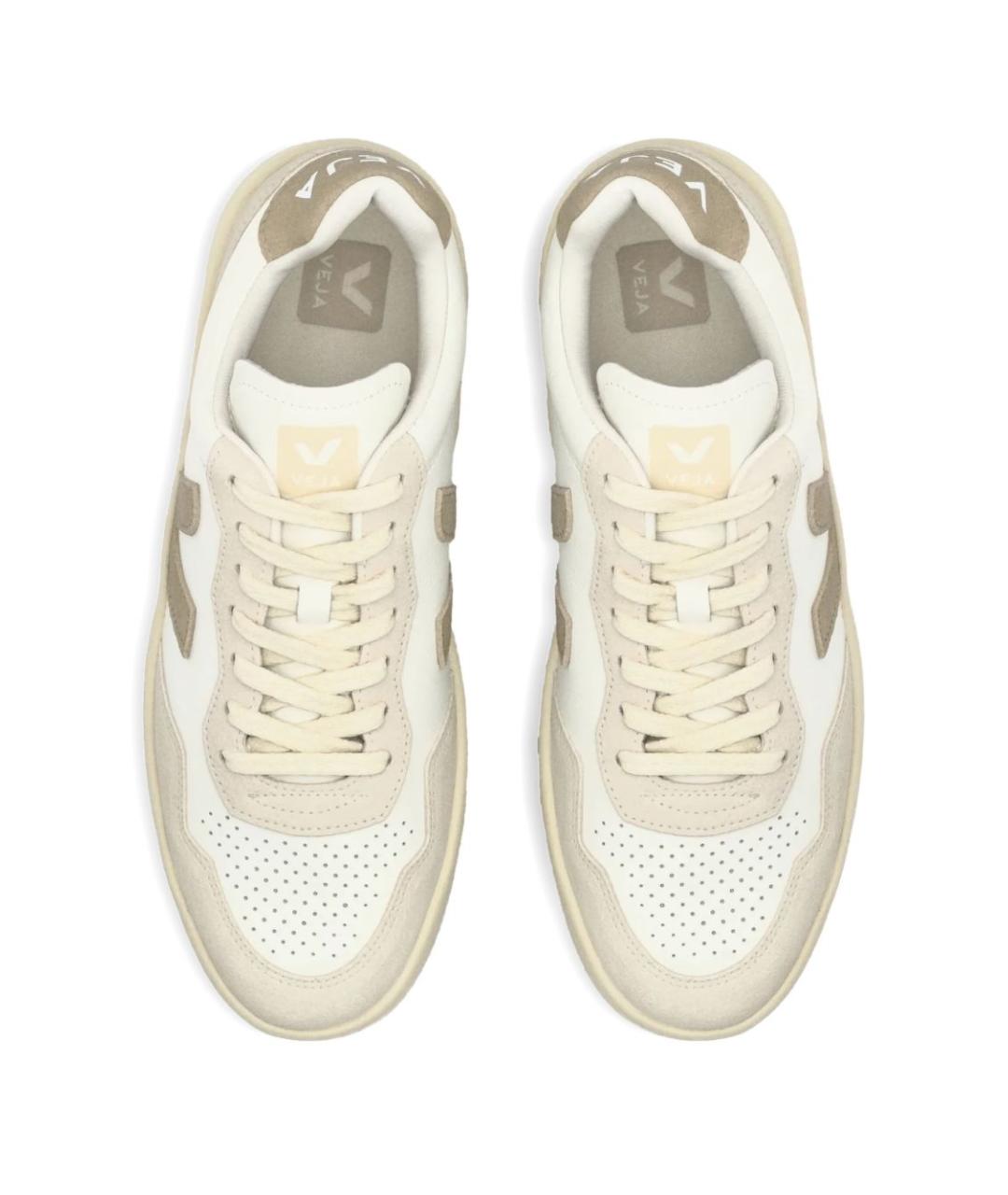 VEJA Белые кожаные низкие кроссовки / кеды, фото 2