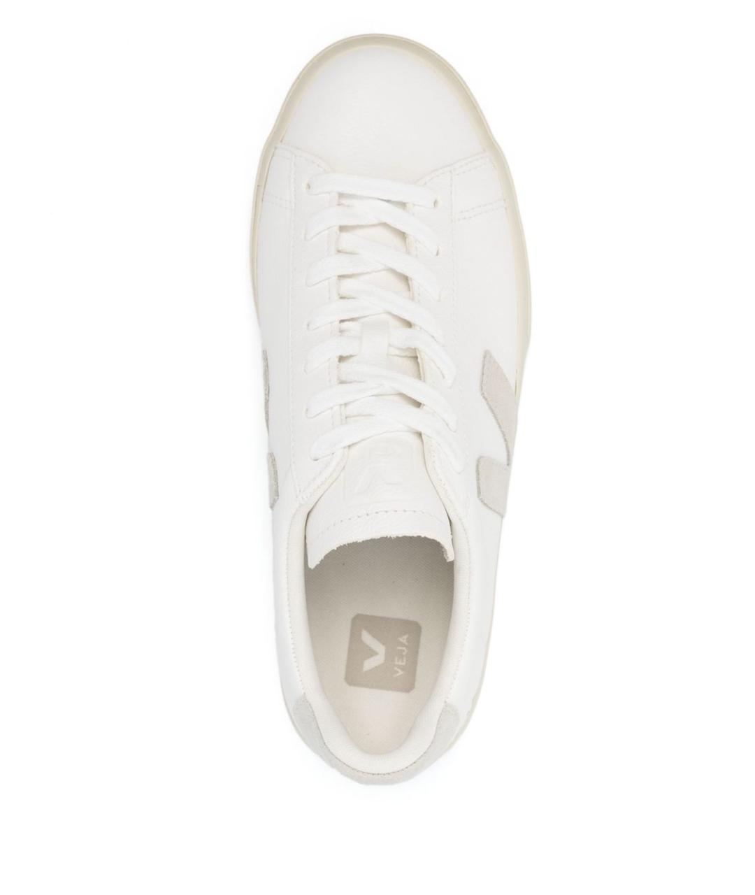 VEJA Белые кожаные низкие кроссовки / кеды, фото 2