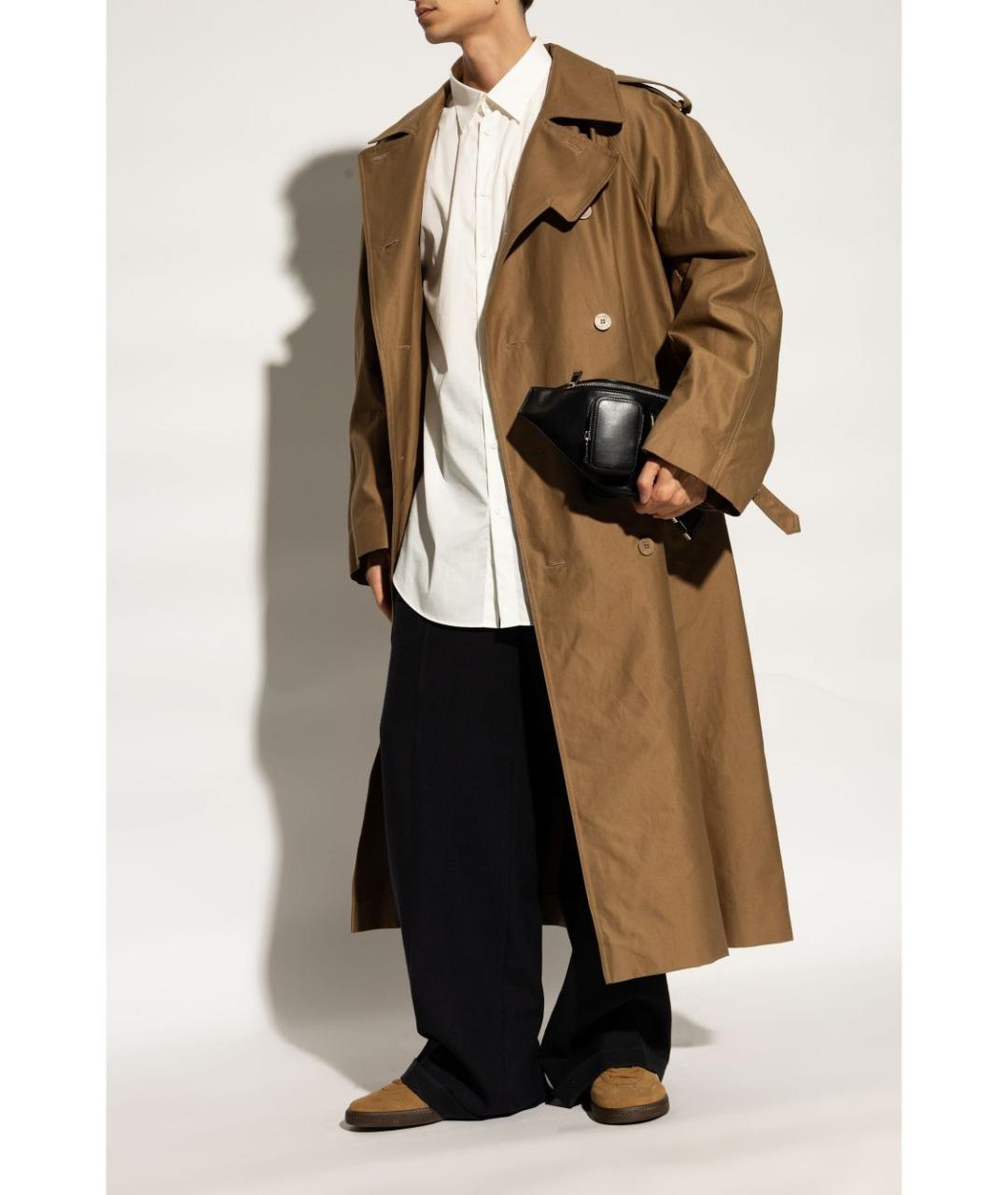 VEJA Коричневые замшевые низкие кроссовки / кеды, фото 3