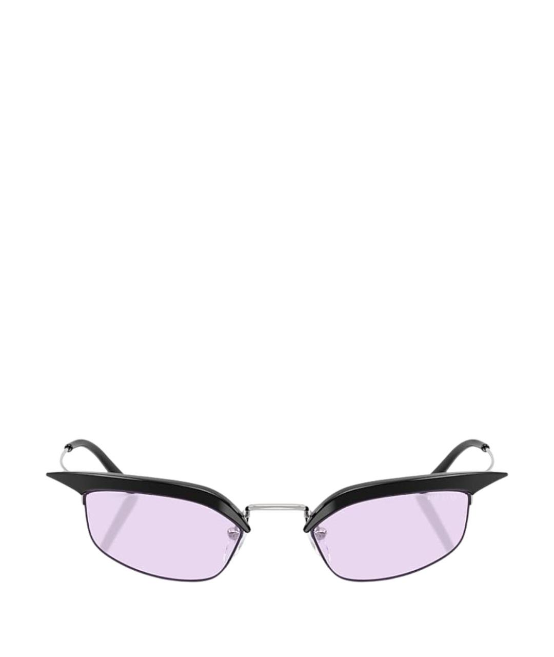 PRADA Фиолетовые пластиковые солнцезащитные очки, фото 1