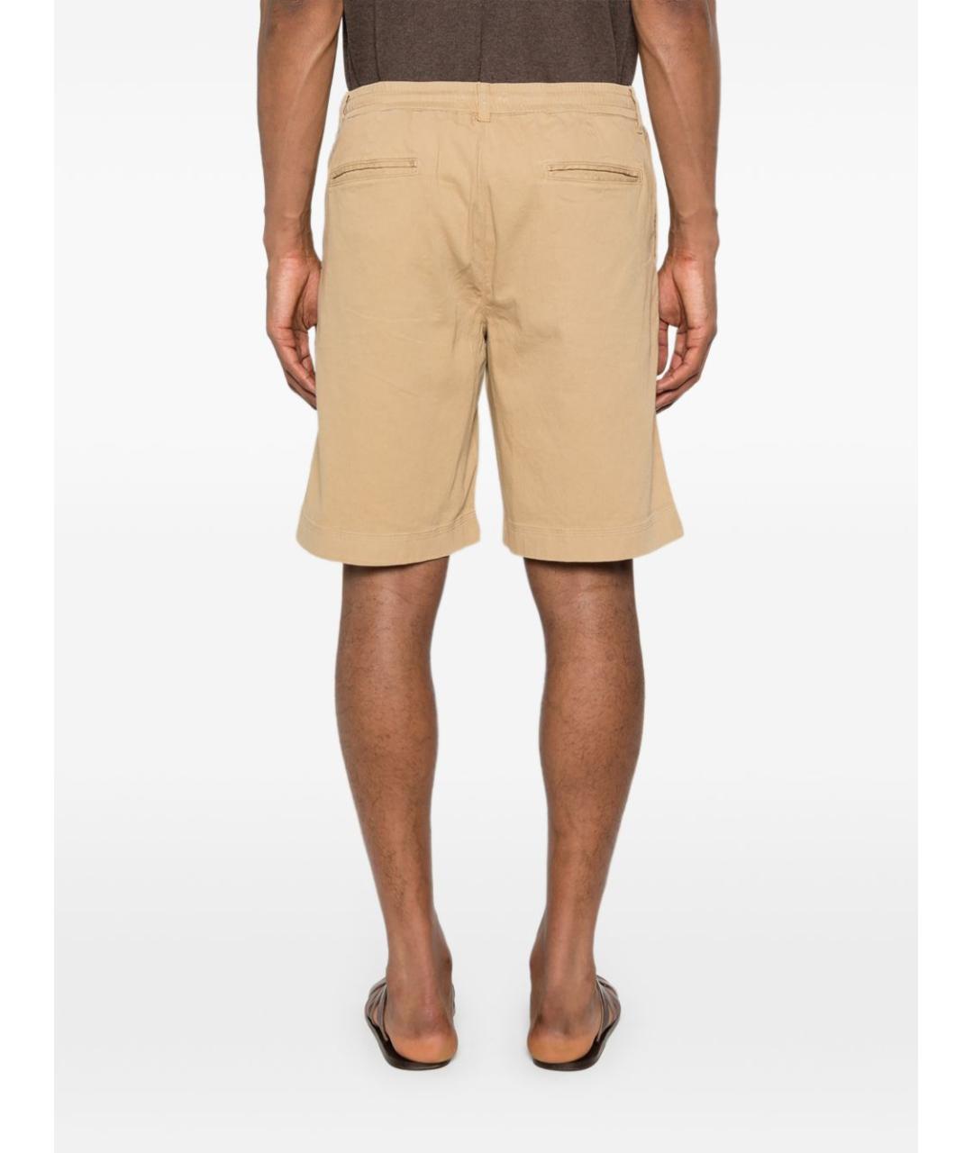 WOOLRICH Бежевые льняные шорты, фото 5
