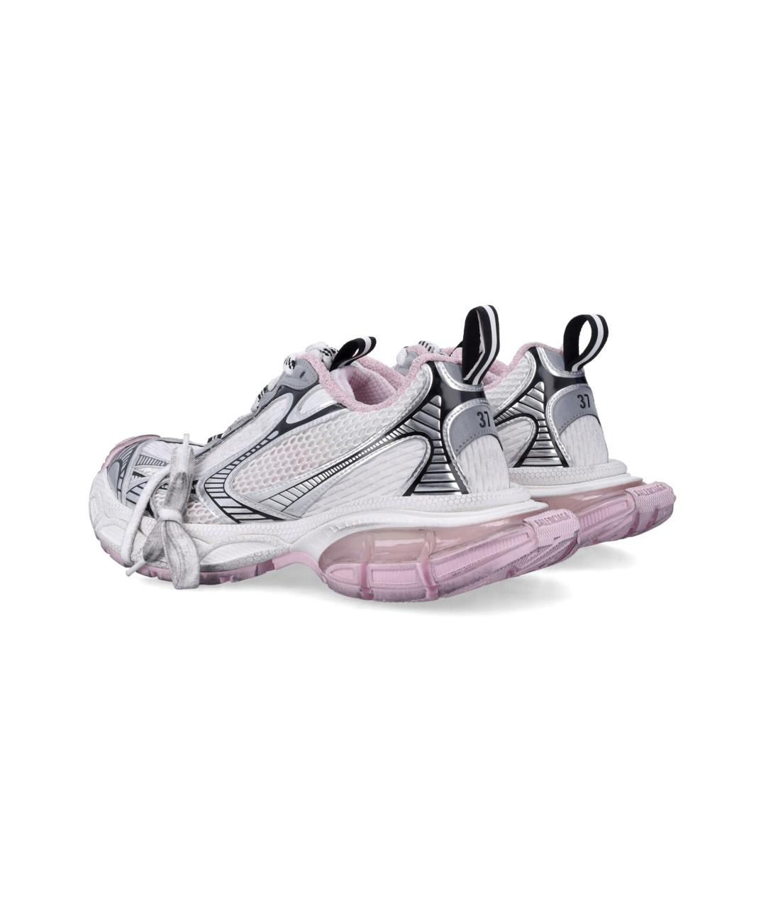 BALENCIAGA Белые синтетические кроссовки, фото 4