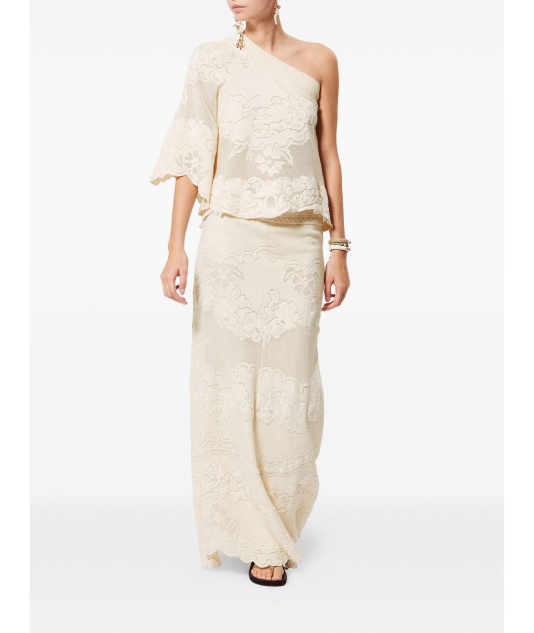 ISABEL MARANT Бежевая хлопковая блузы, фото 2