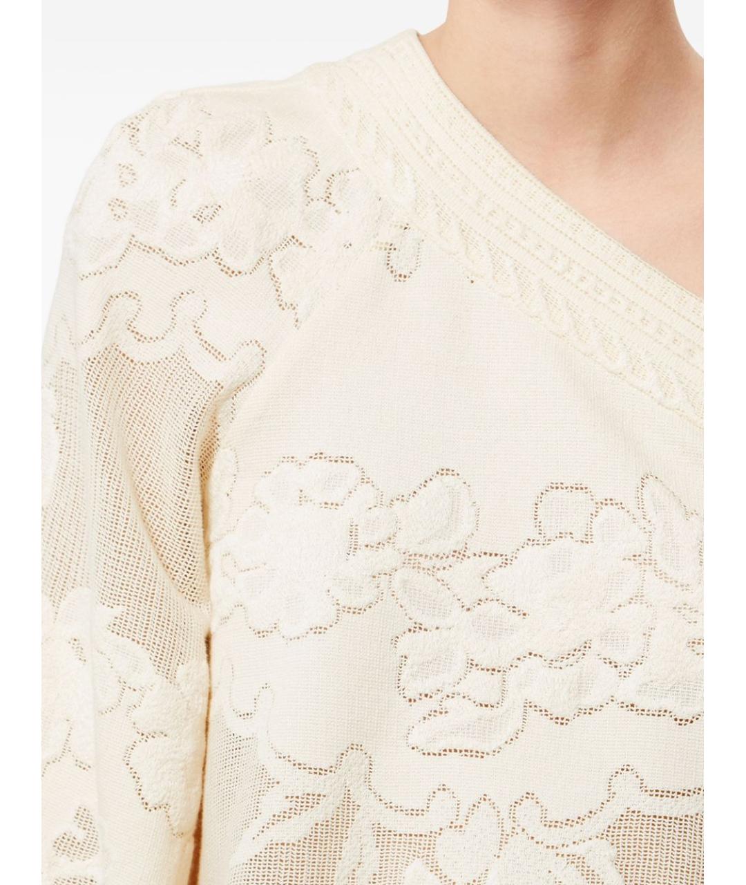 ISABEL MARANT Бежевая хлопковая блузы, фото 5