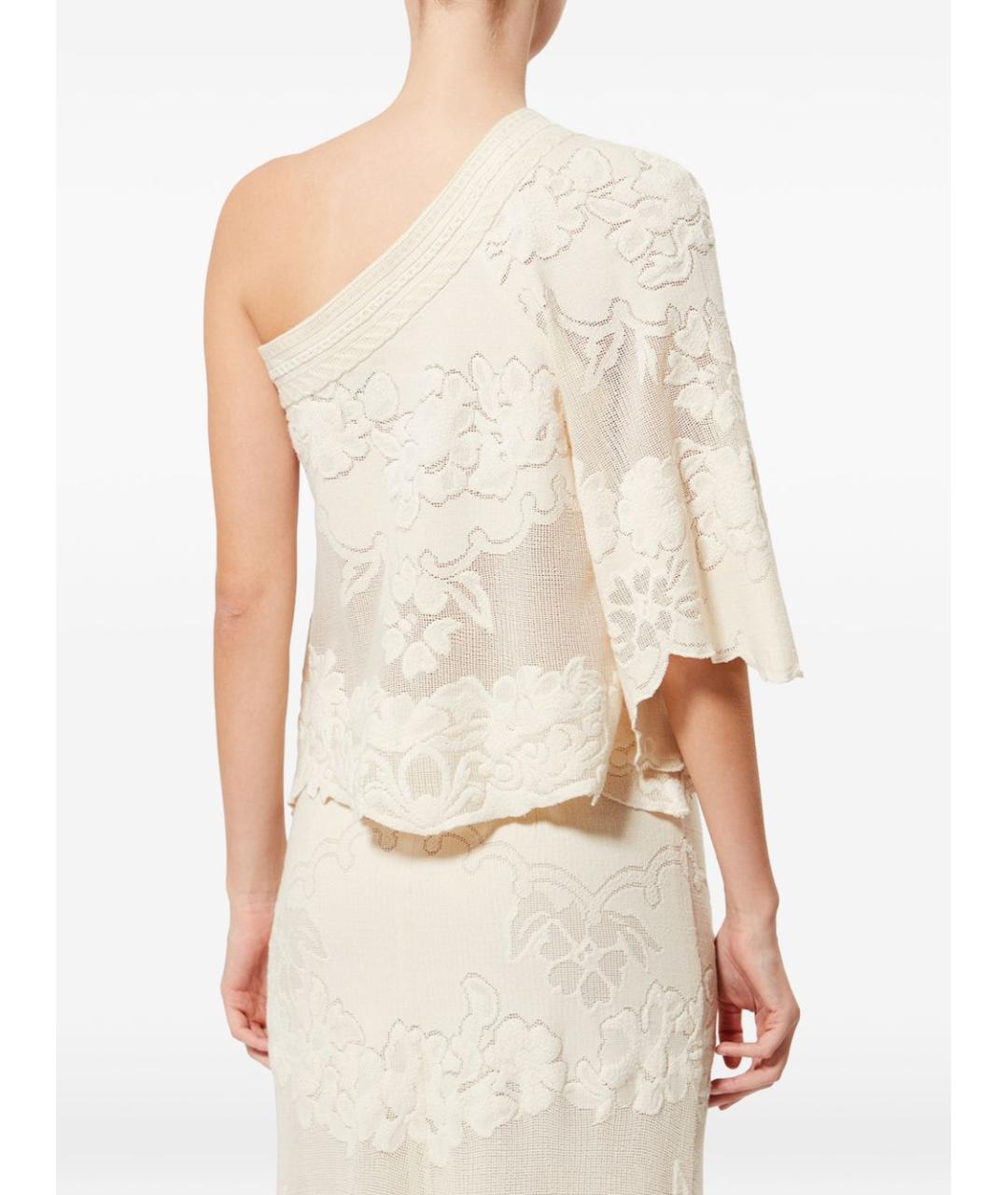 ISABEL MARANT Бежевая хлопковая блузы, фото 3