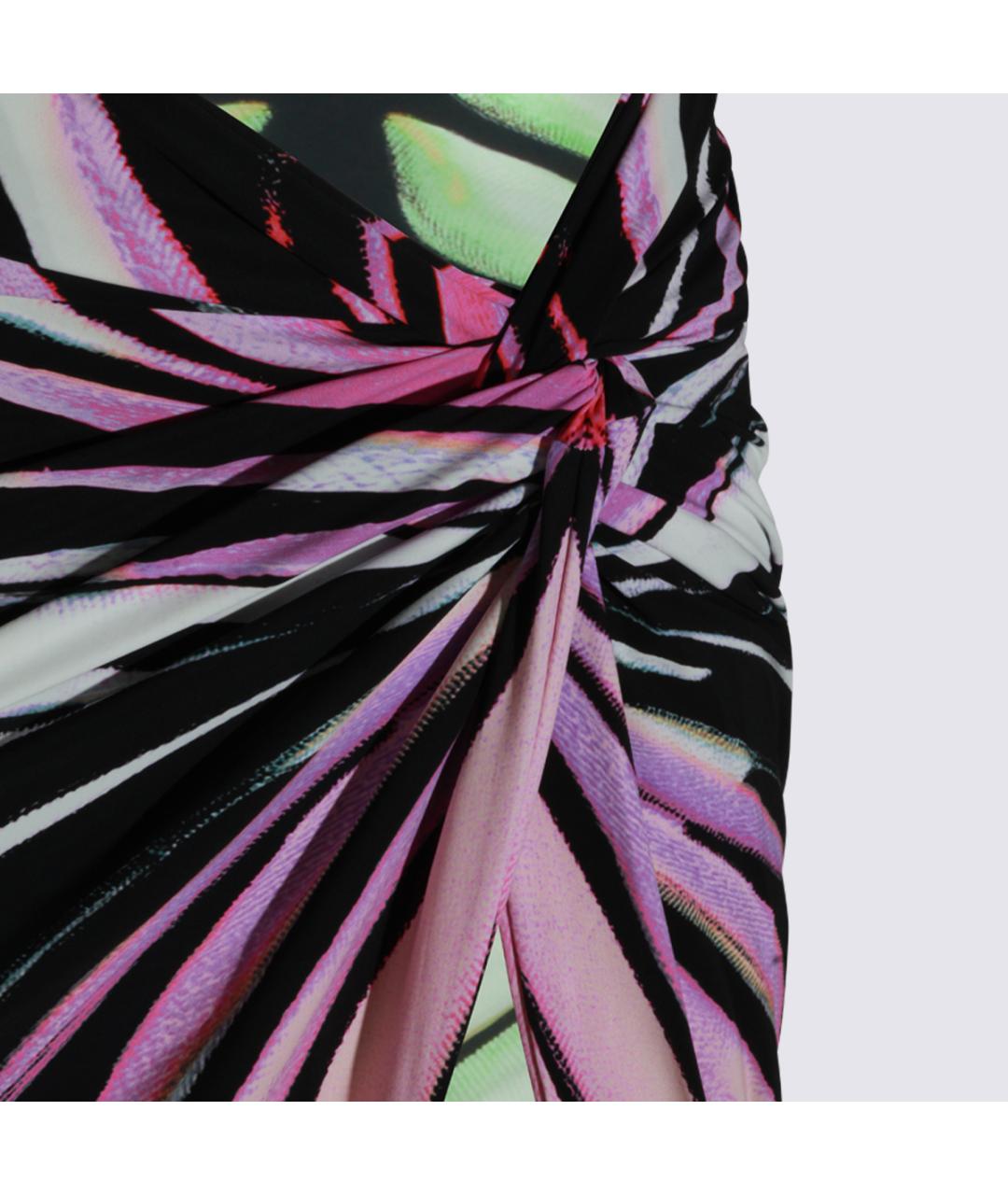 ROBERTO CAVALLI Мульти юбка миди, фото 3