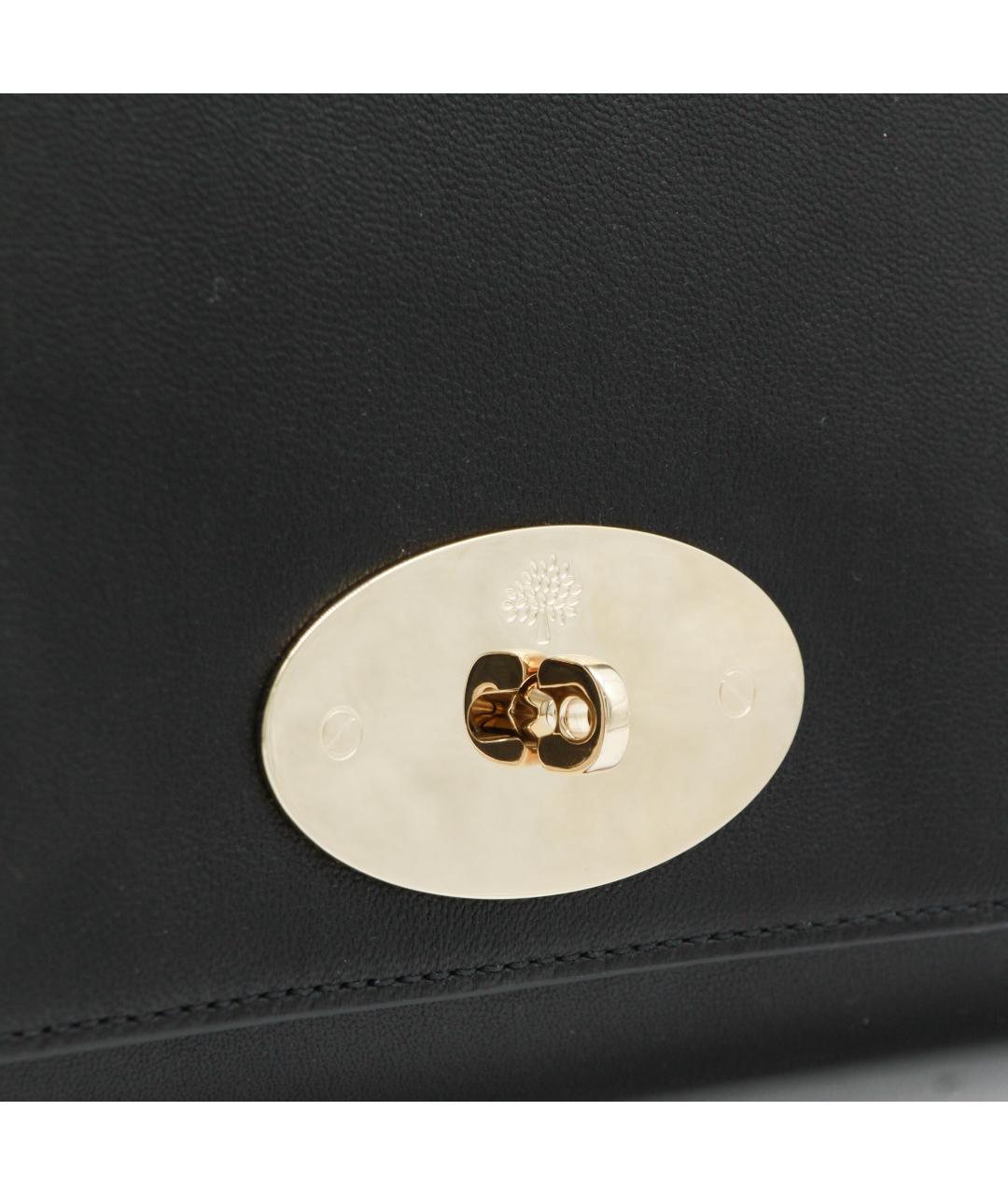 MULBERRY Черная сумка с короткими ручками, фото 4