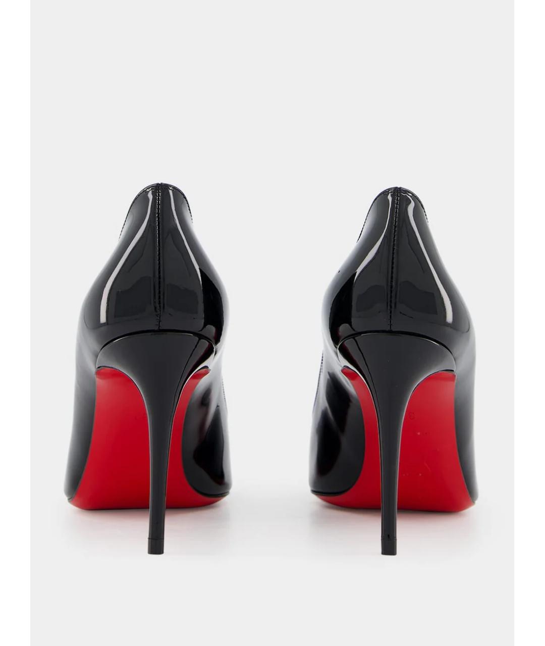 CHRISTIAN LOUBOUTIN Черные туфли из лакированной кожи, фото 5