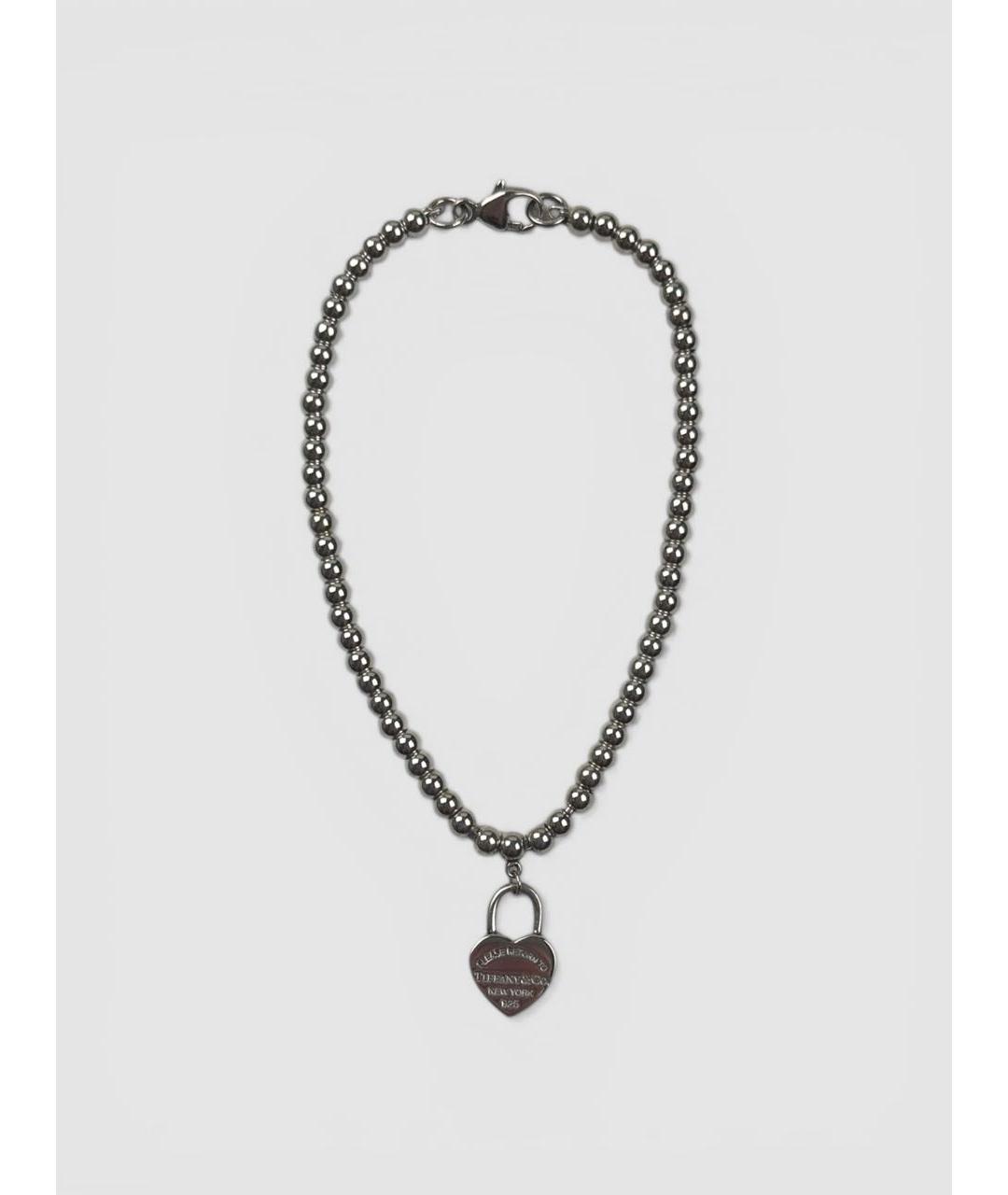 TIFFANY&CO Серебрянный серебряный браслет, фото 6