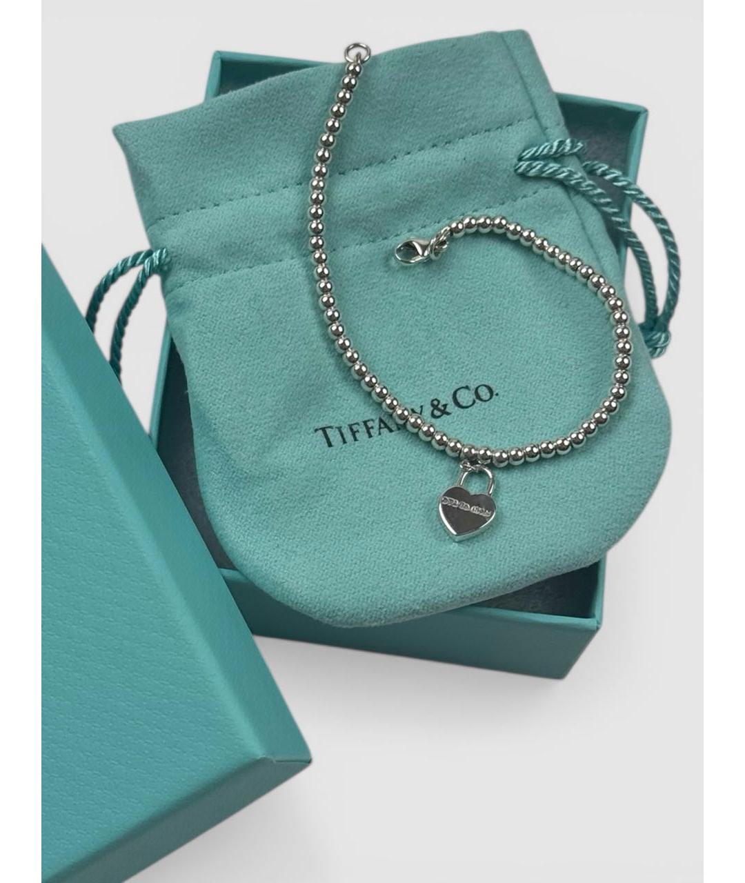 TIFFANY&CO Серебрянный серебряный браслет, фото 3