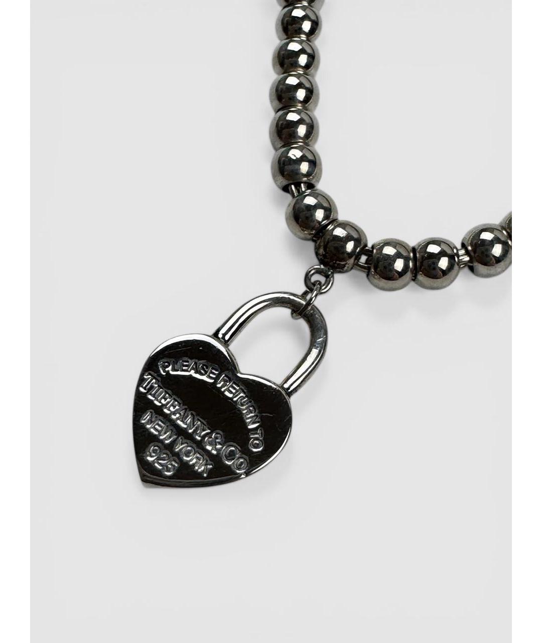 TIFFANY&CO Серебрянный серебряный браслет, фото 2