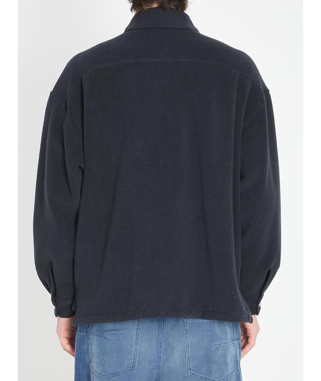 CHRISTIAN DIOR Темно-синяя хлопковая куртка, фото 4