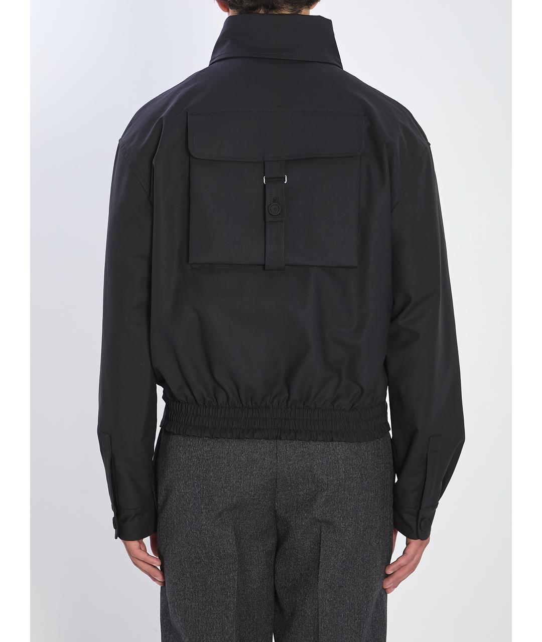 CHRISTIAN DIOR Черная полиэстеровая куртка, фото 4