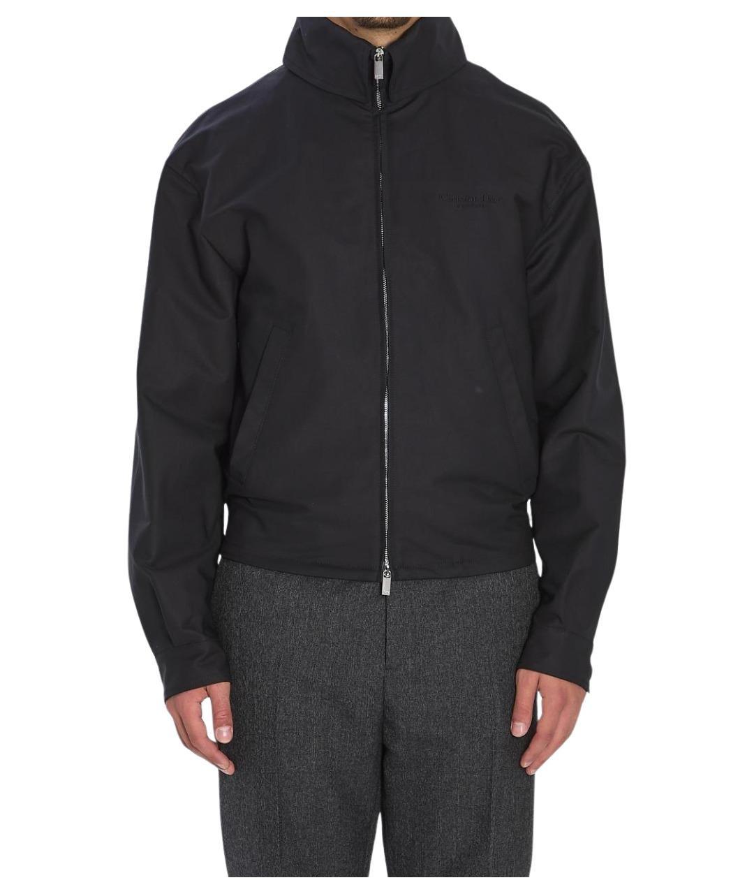 CHRISTIAN DIOR Черная полиэстеровая куртка, фото 1