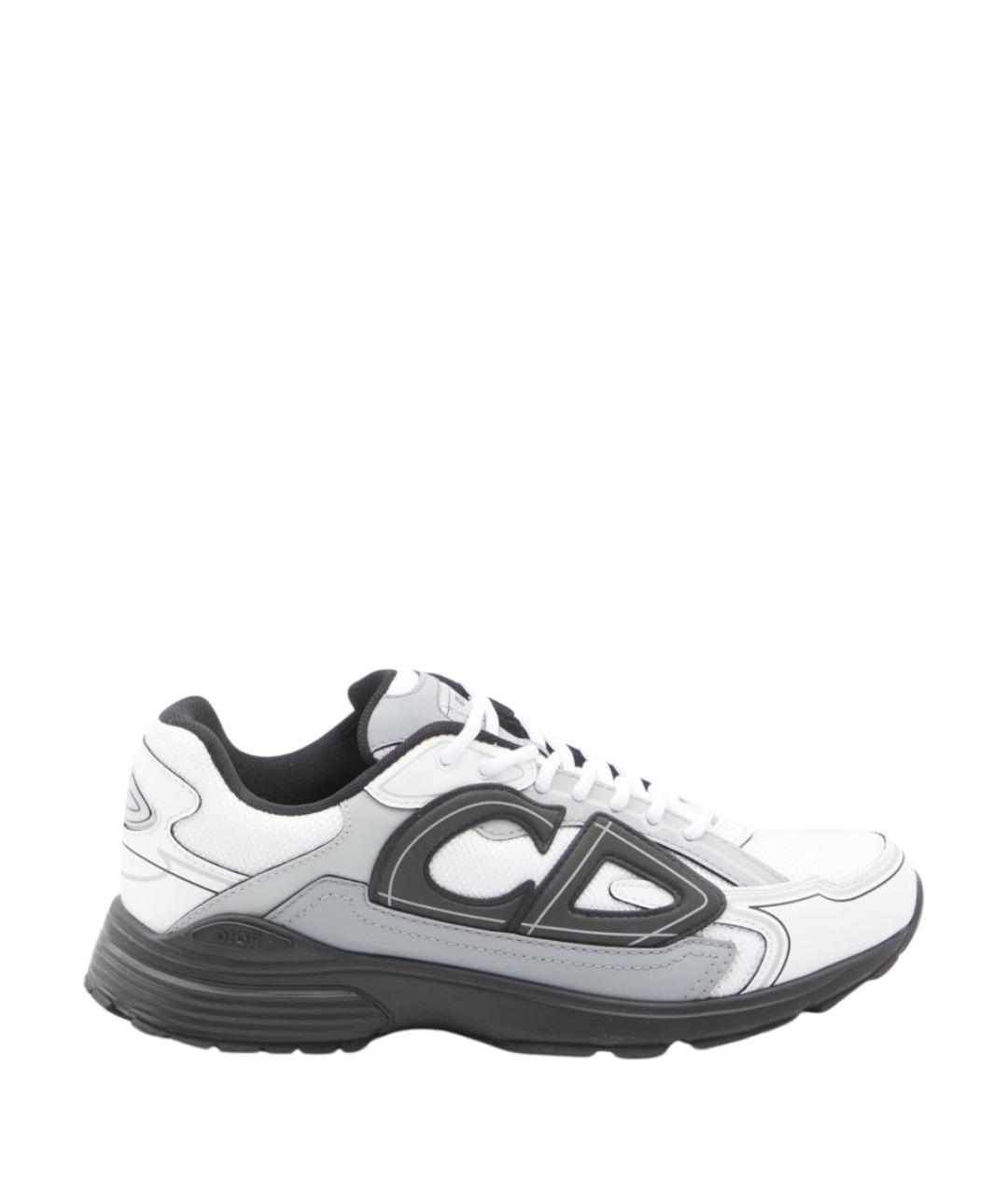 CHRISTIAN DIOR Серые низкие кроссовки / кеды, фото 1