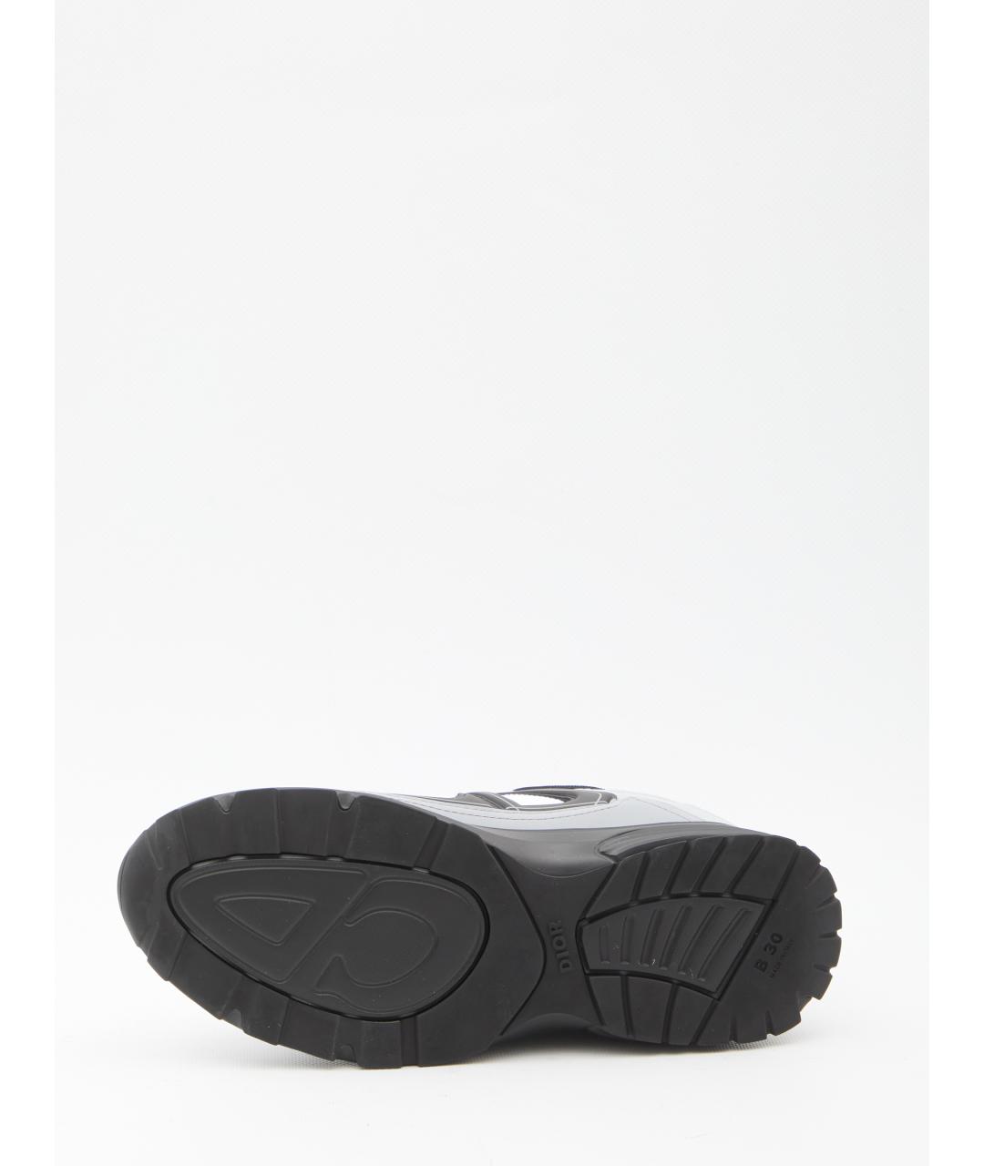 CHRISTIAN DIOR Серые низкие кроссовки / кеды, фото 4