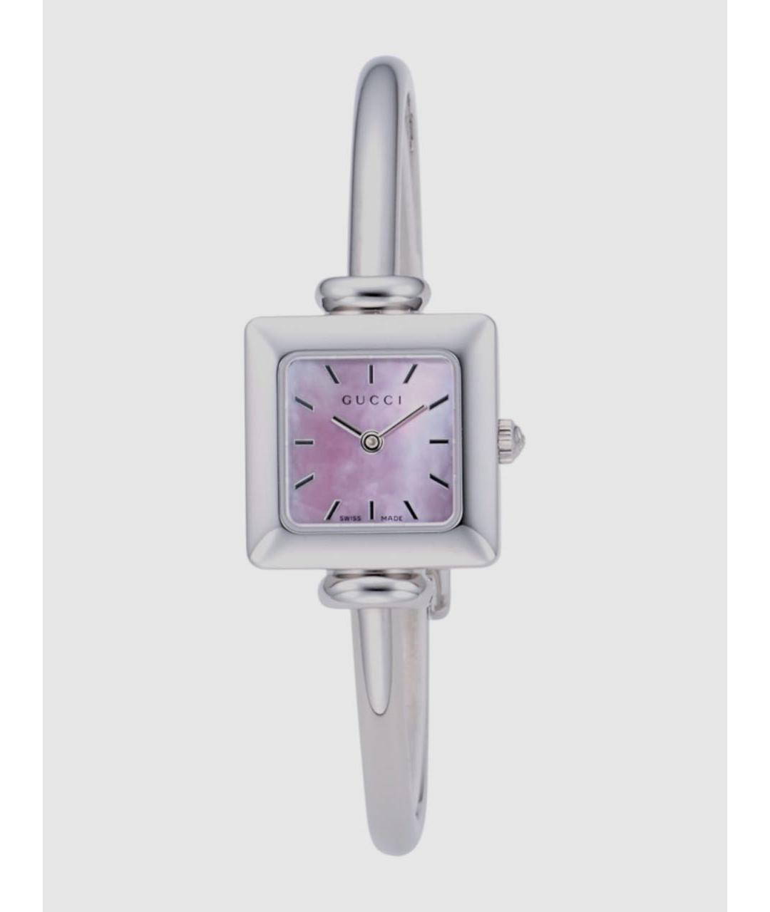 GUCCI Серебряные часы, фото 6