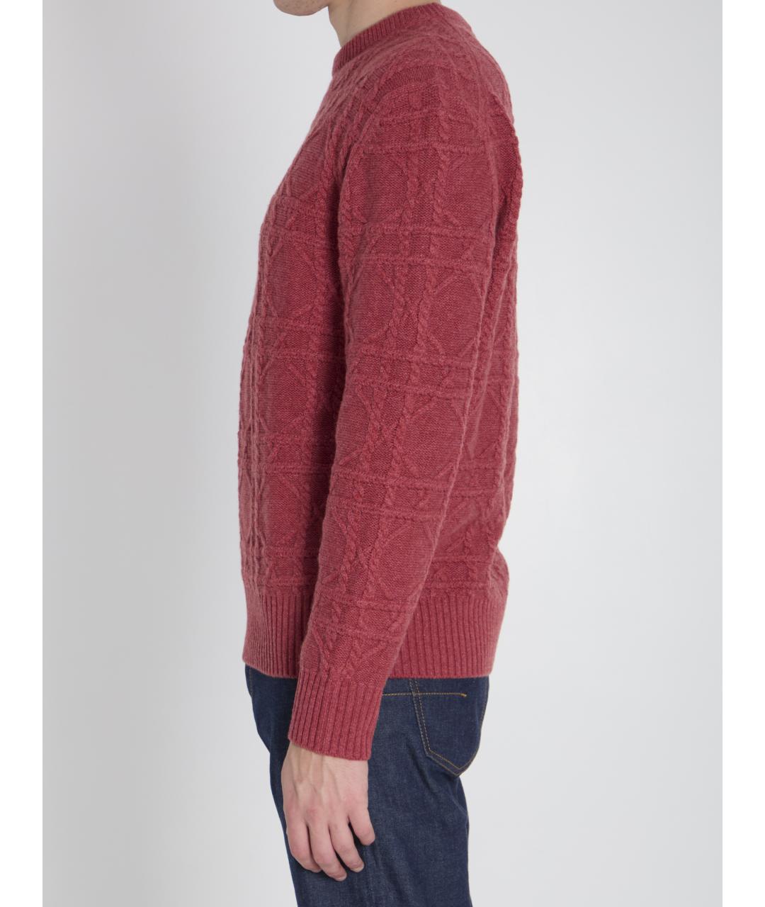 CHRISTIAN DIOR Розовый кашемировый джемпер / свитер, фото 3