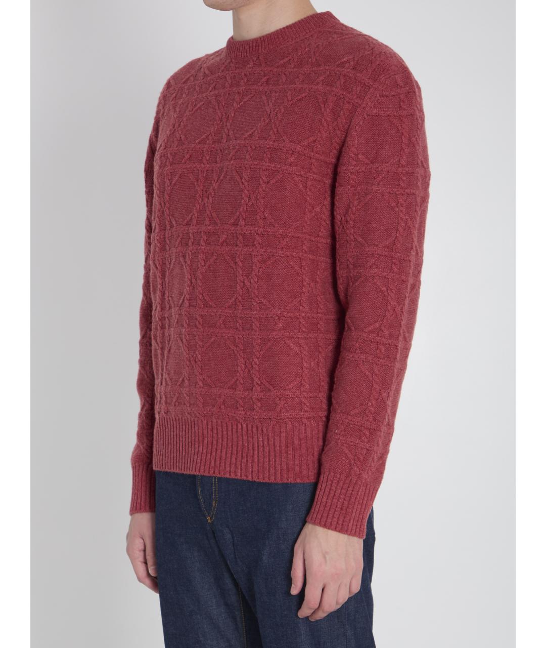 CHRISTIAN DIOR Розовый кашемировый джемпер / свитер, фото 2