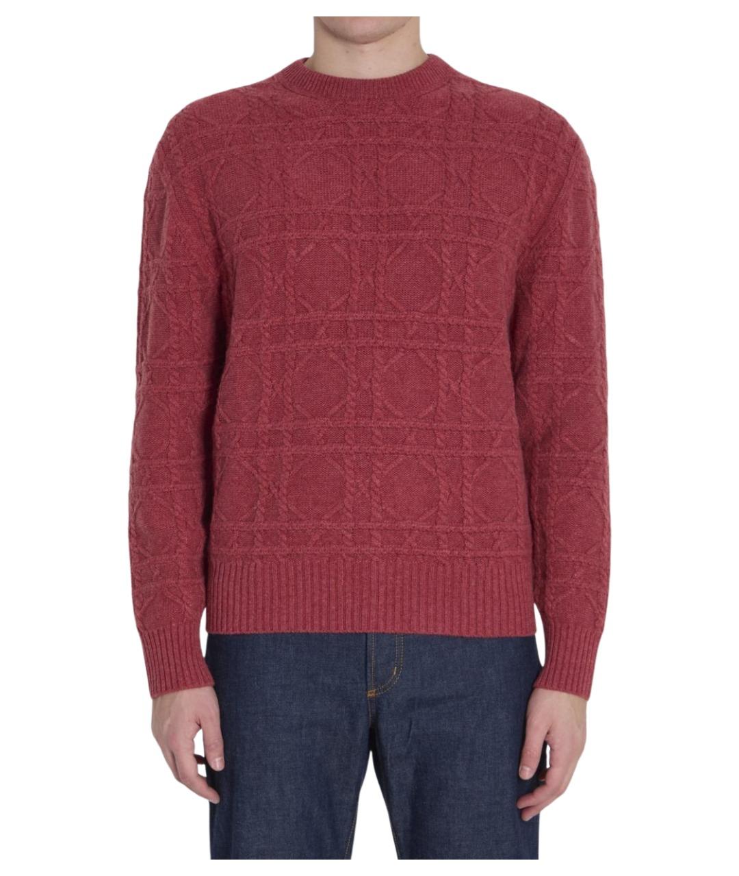 CHRISTIAN DIOR Розовый кашемировый джемпер / свитер, фото 1