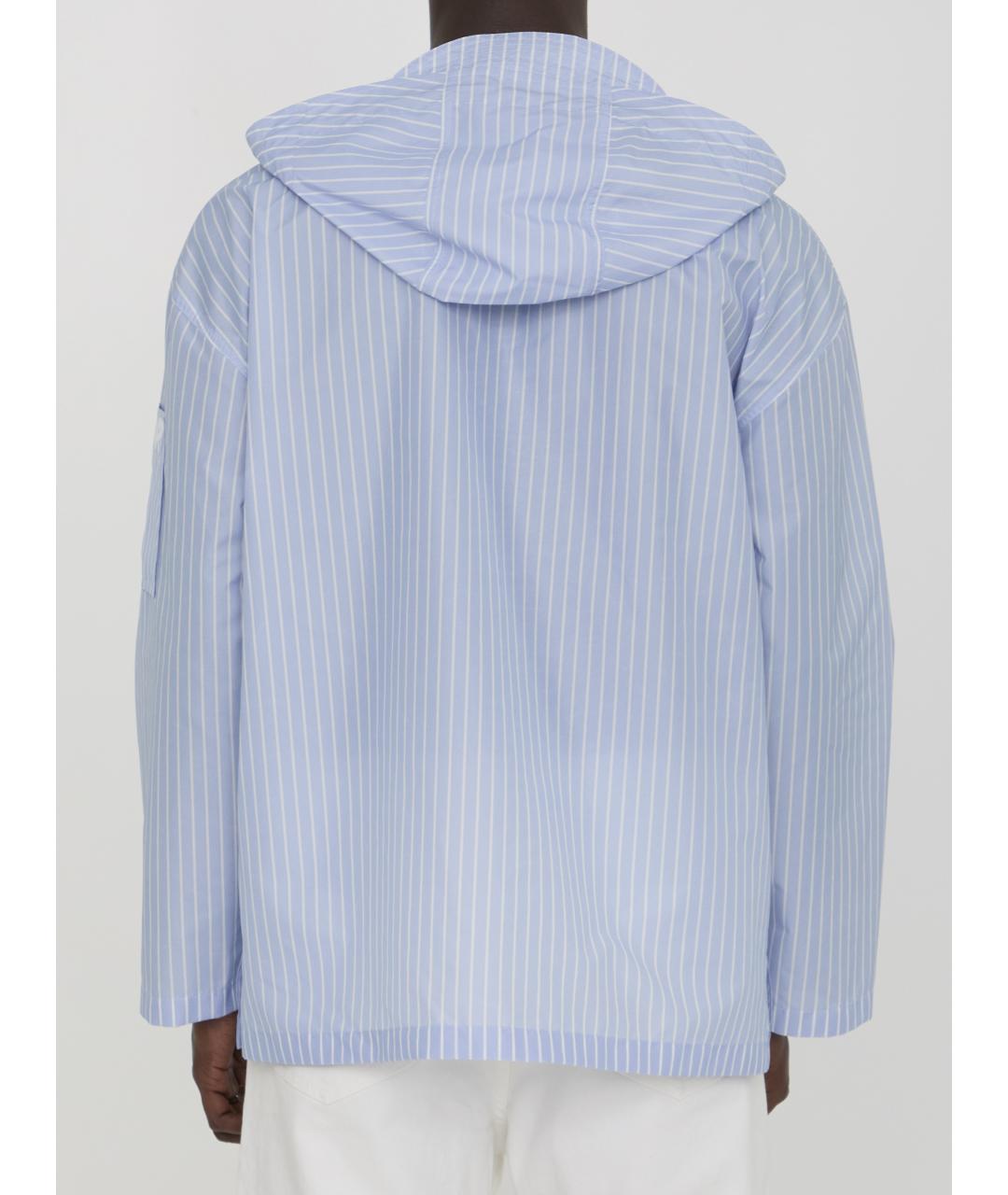 CHRISTIAN DIOR Голубая кэжуал рубашка, фото 4