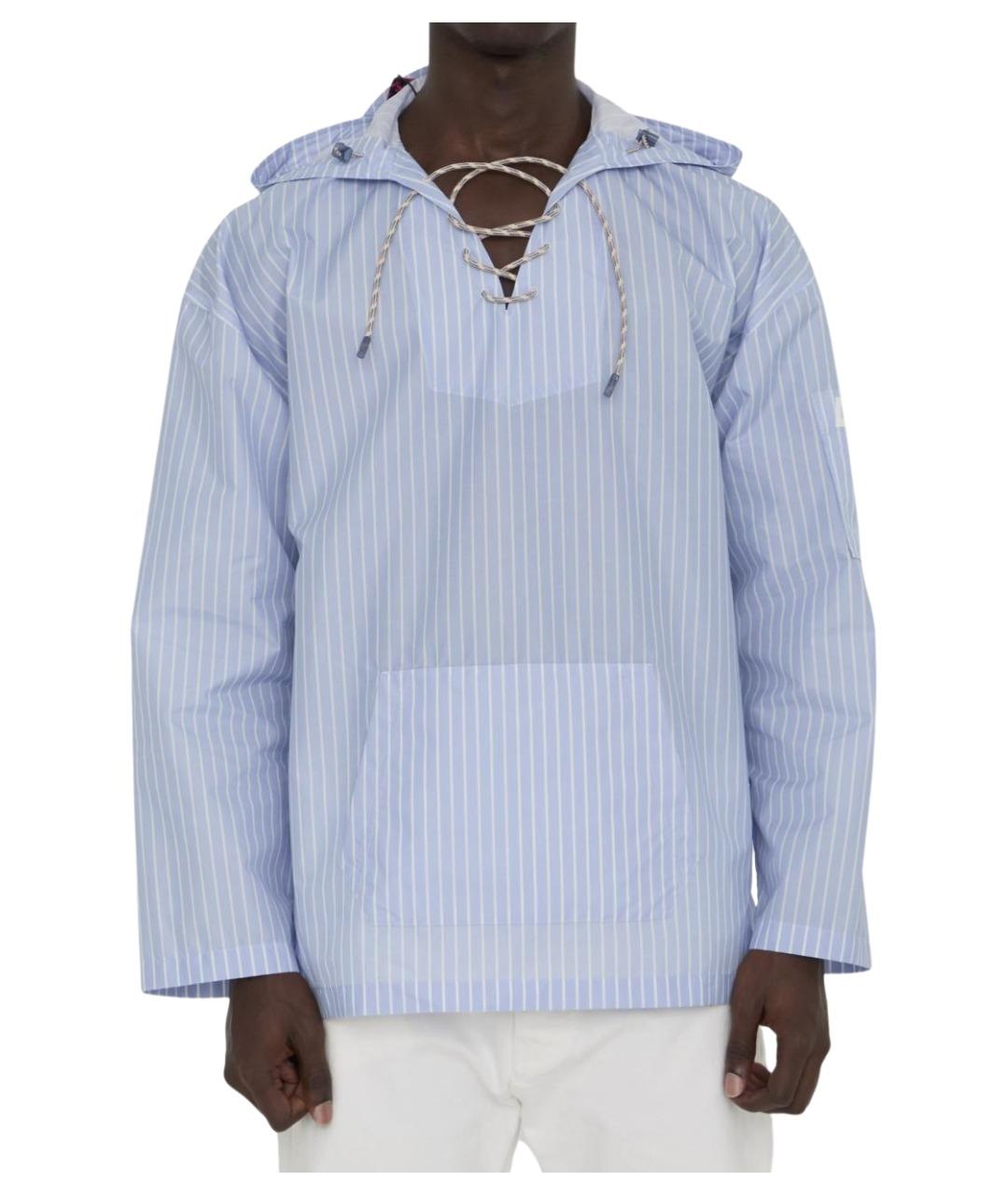 CHRISTIAN DIOR Голубая кэжуал рубашка, фото 1