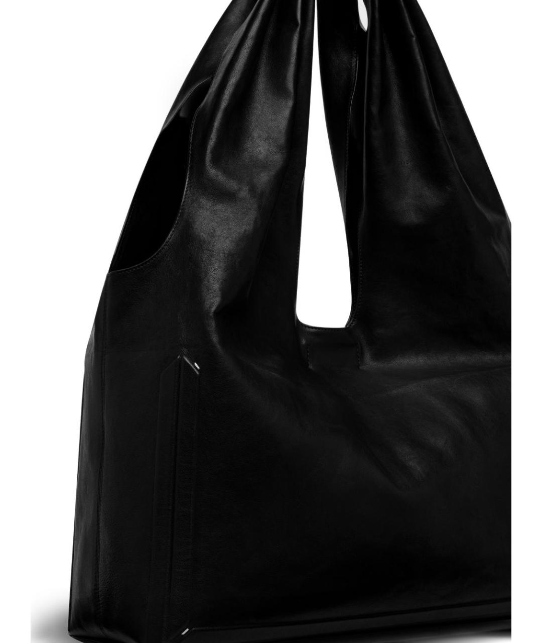 MAISON MARGIELA Черная сумка тоут, фото 5