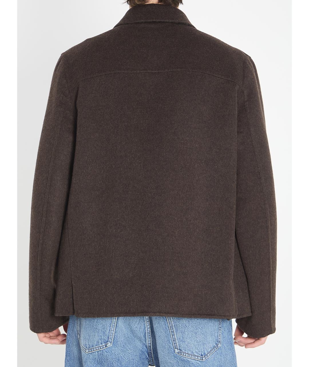 CHRISTIAN DIOR Коричневая шерстяная куртка, фото 3