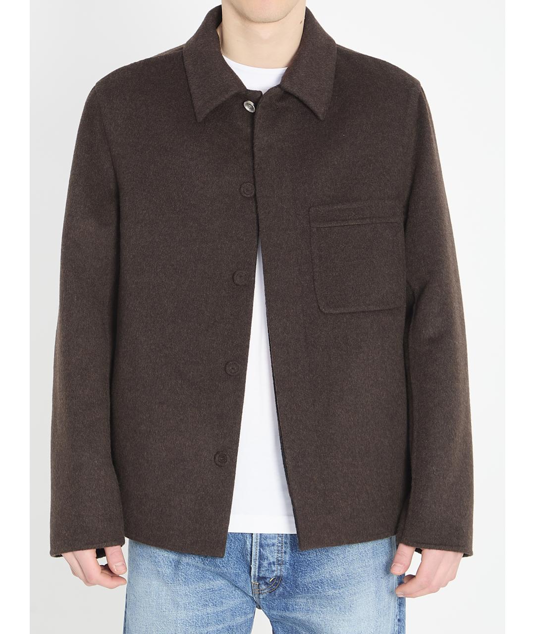 CHRISTIAN DIOR Коричневая шерстяная куртка, фото 5