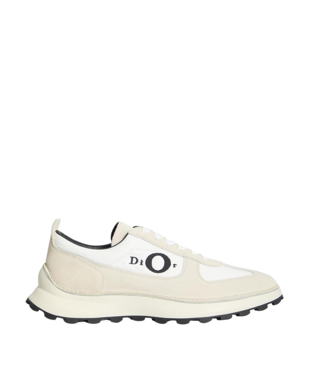 CHRISTIAN DIOR Мульти кожаные низкие кроссовки / кеды, фото 1