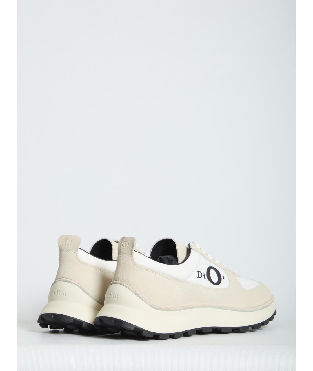 CHRISTIAN DIOR Мульти кожаные низкие кроссовки / кеды, фото 3