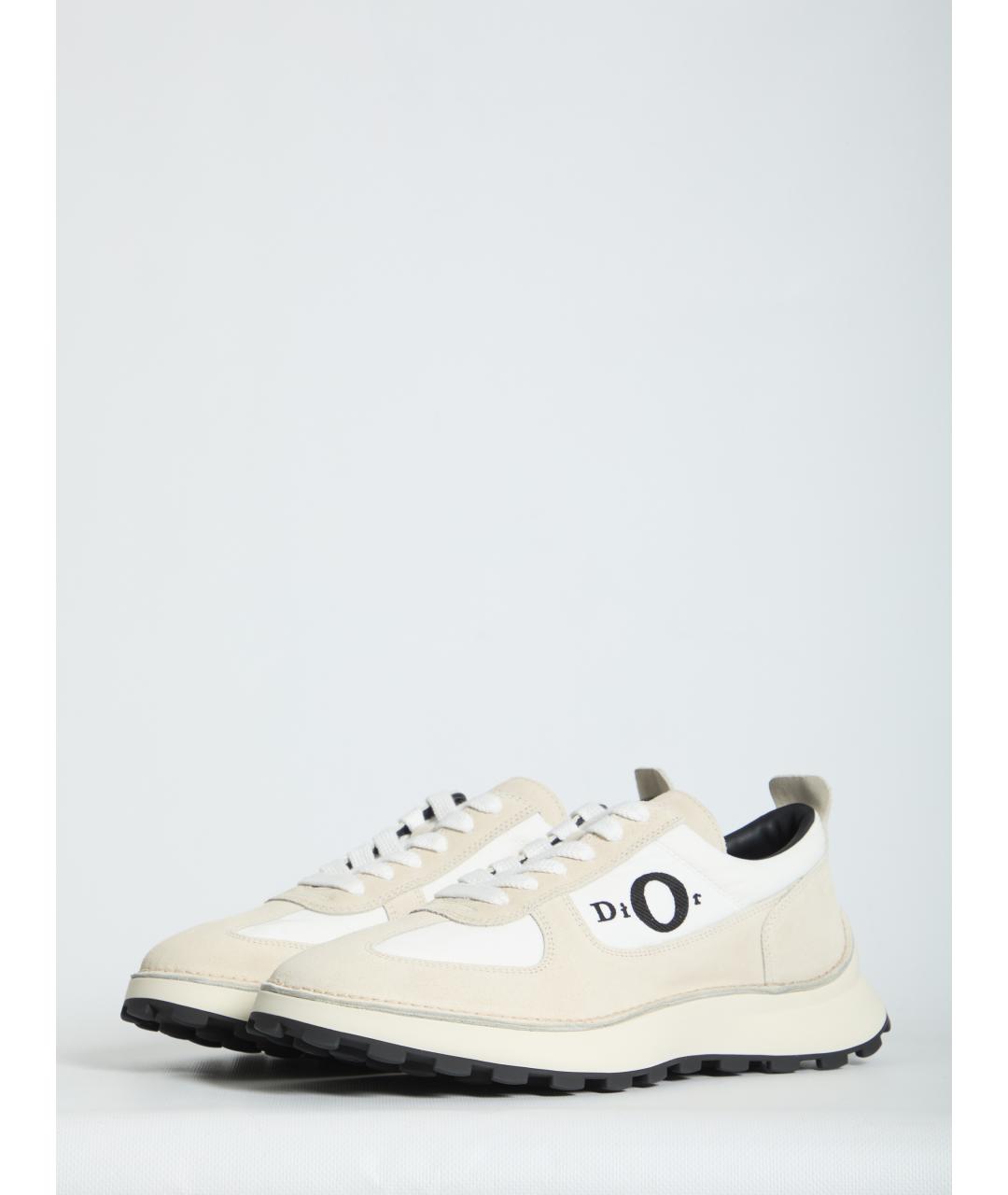 CHRISTIAN DIOR Мульти кожаные низкие кроссовки / кеды, фото 2