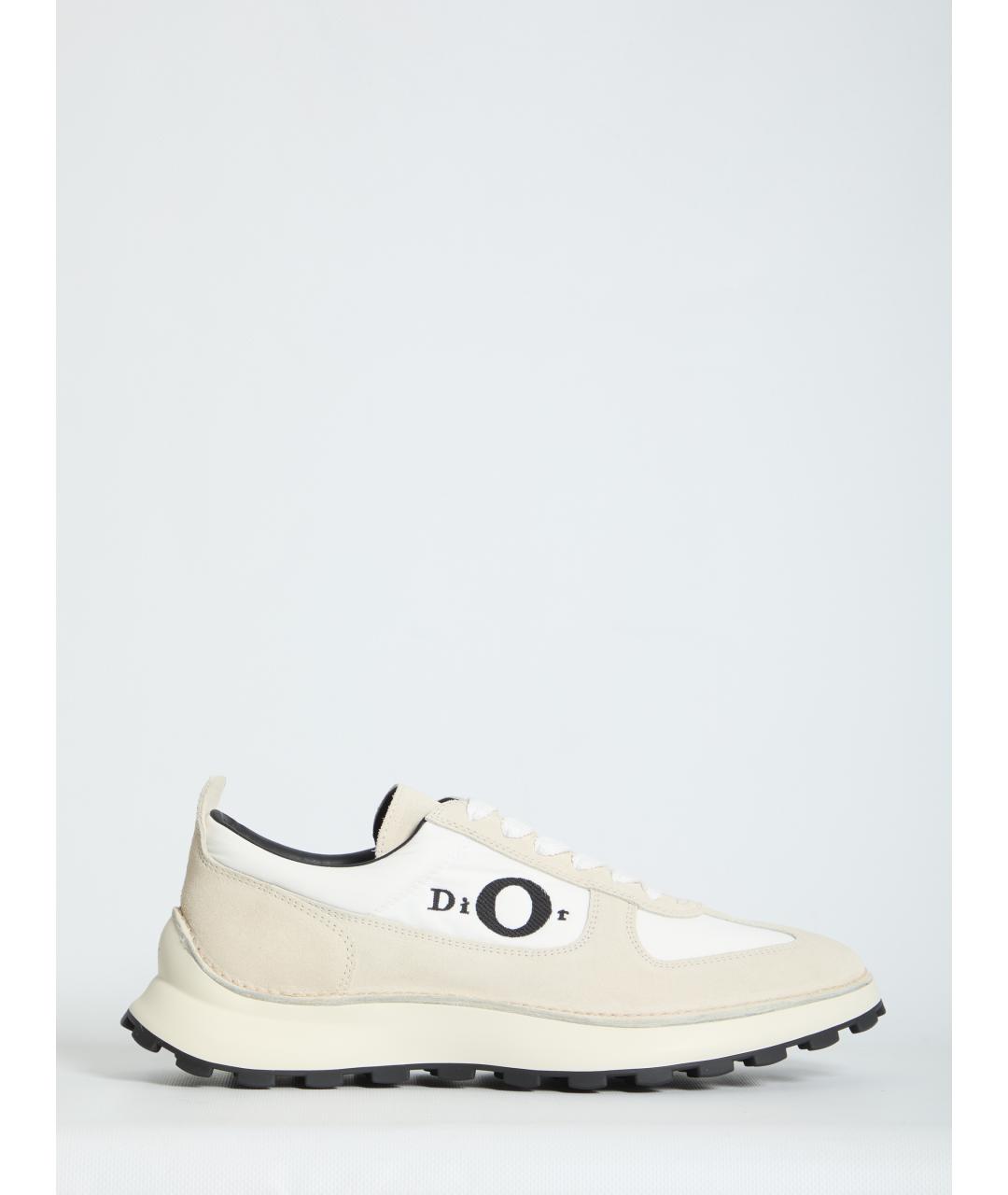 CHRISTIAN DIOR Мульти кожаные низкие кроссовки / кеды, фото 6