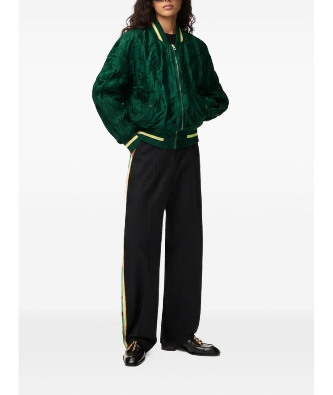 LOEWE Зеленая полиэстеровая куртка, фото 2