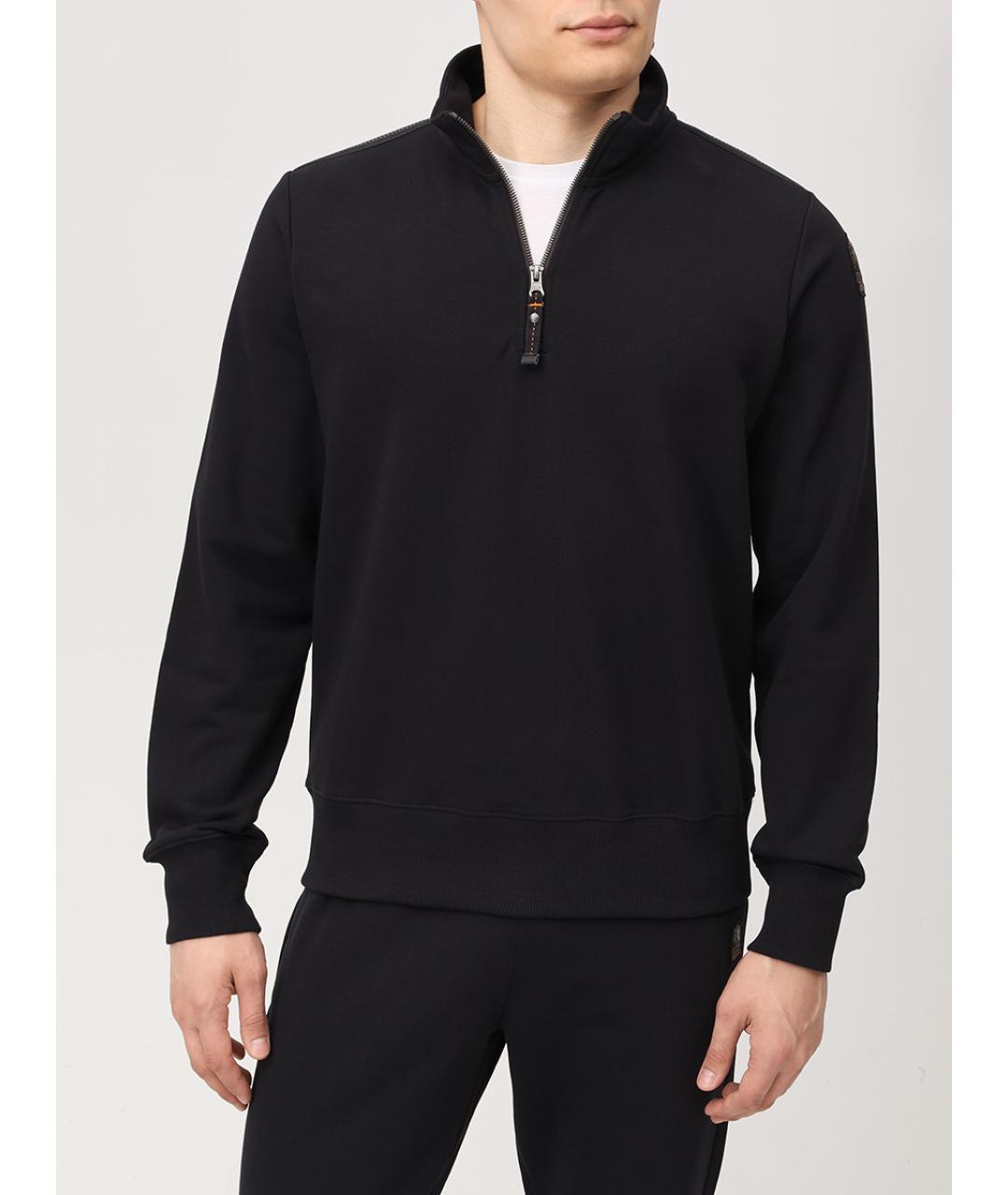 PARAJUMPERS Черный хлопковый спортивный костюм, фото 4