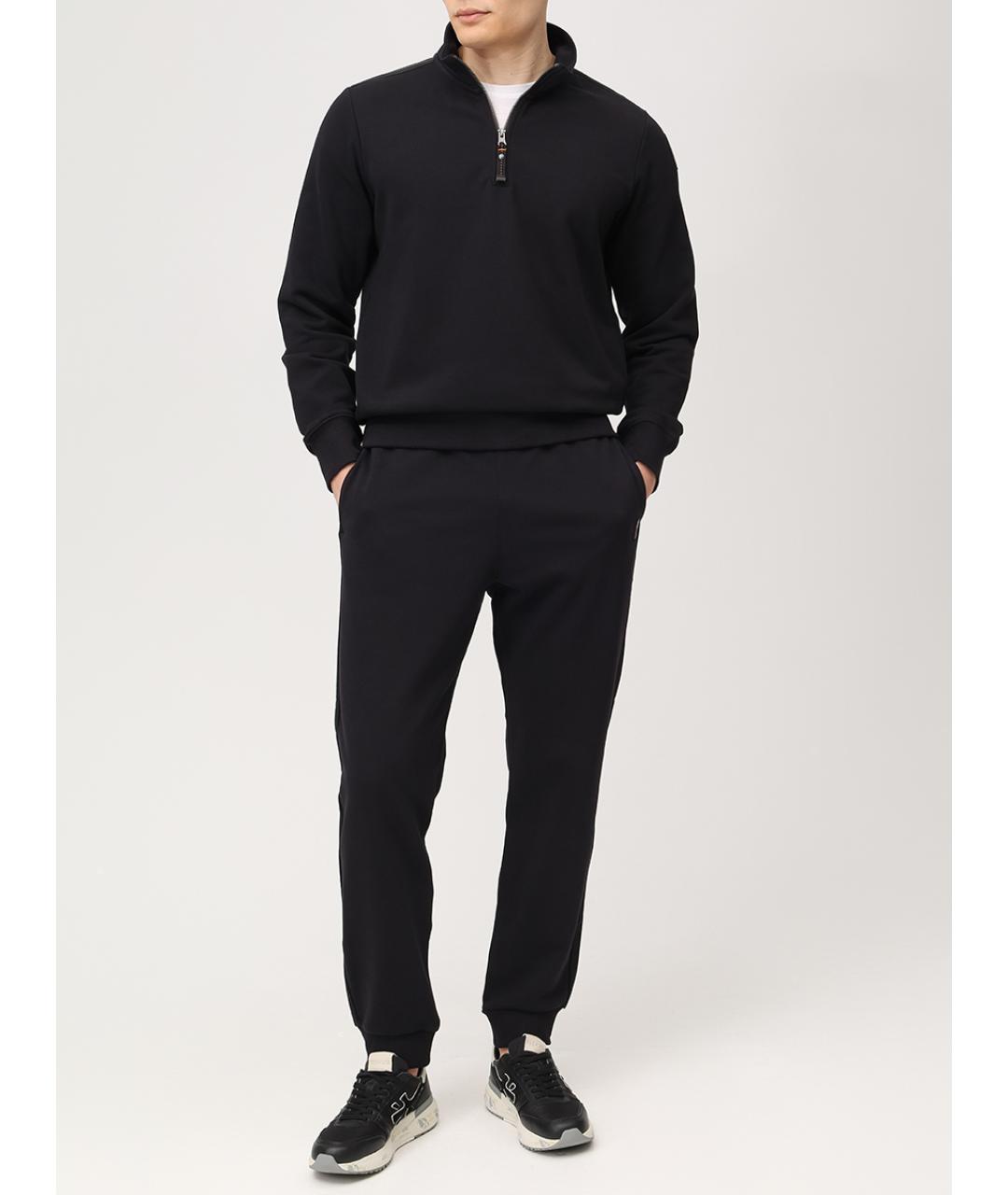 PARAJUMPERS Черный хлопковый спортивный костюм, фото 2