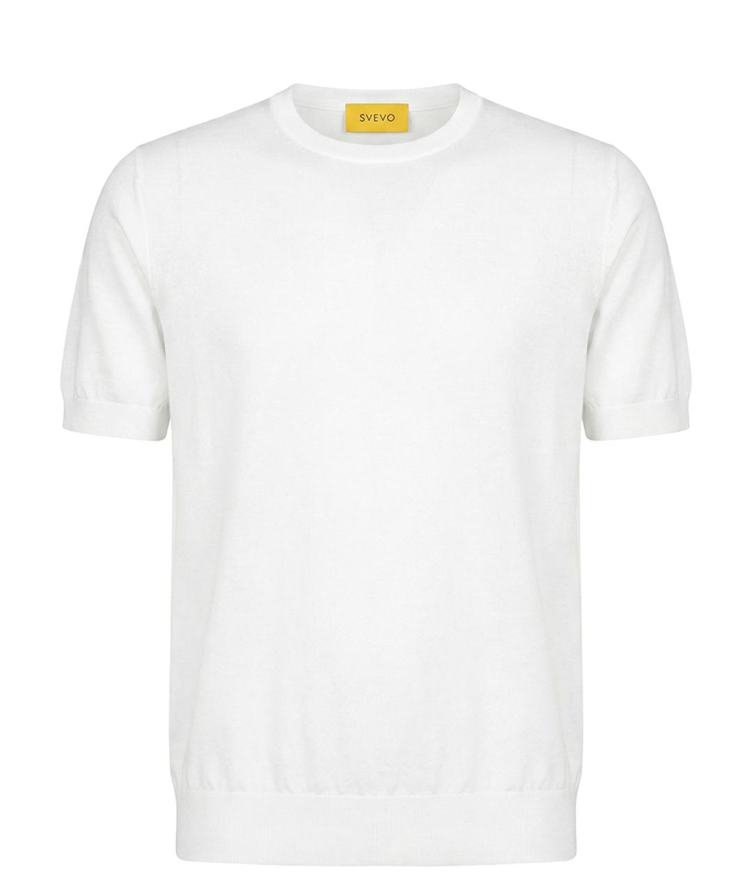 SVEVO Белая хлопковая футболка, фото 1
