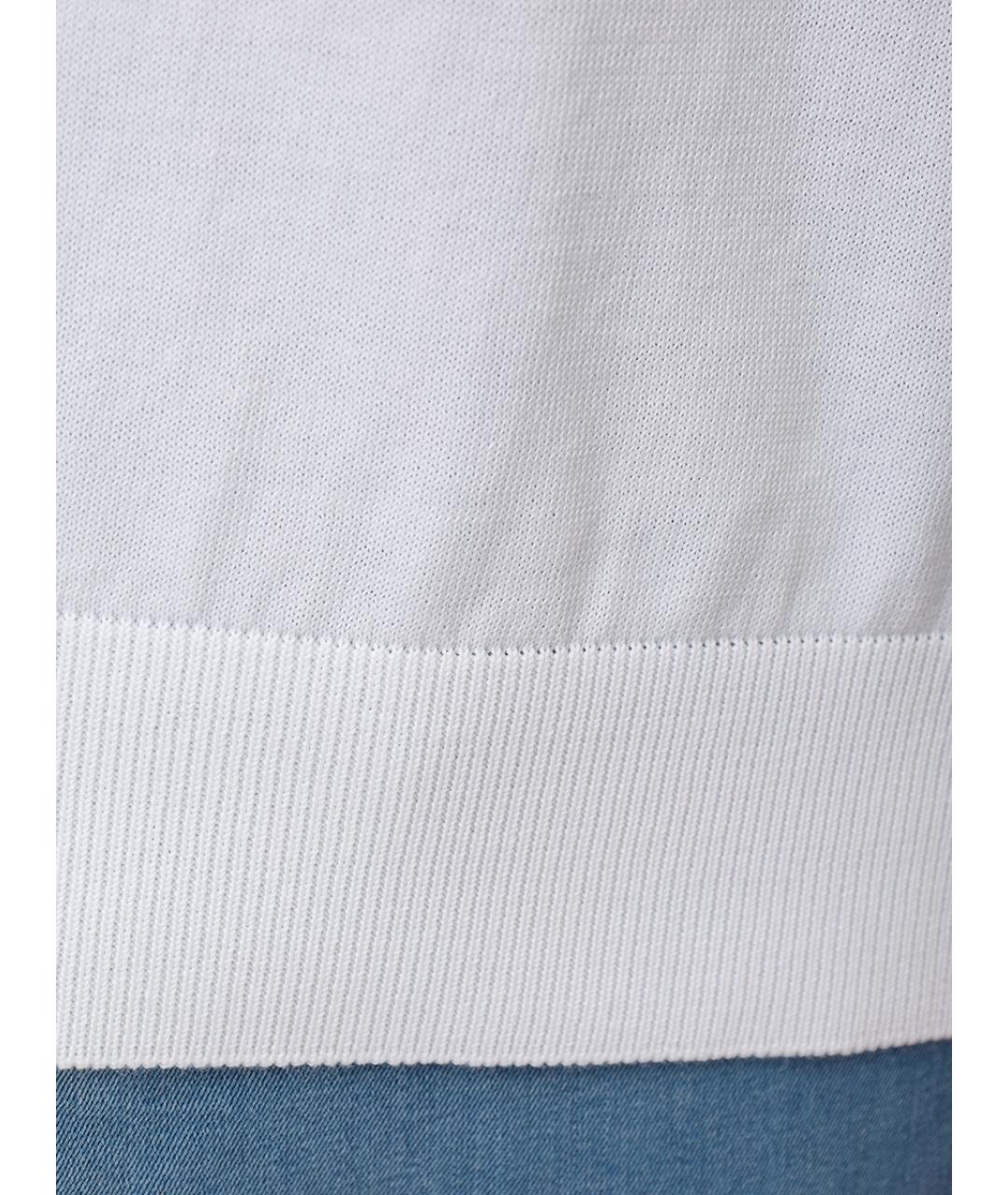 SVEVO Белая хлопковая футболка, фото 6