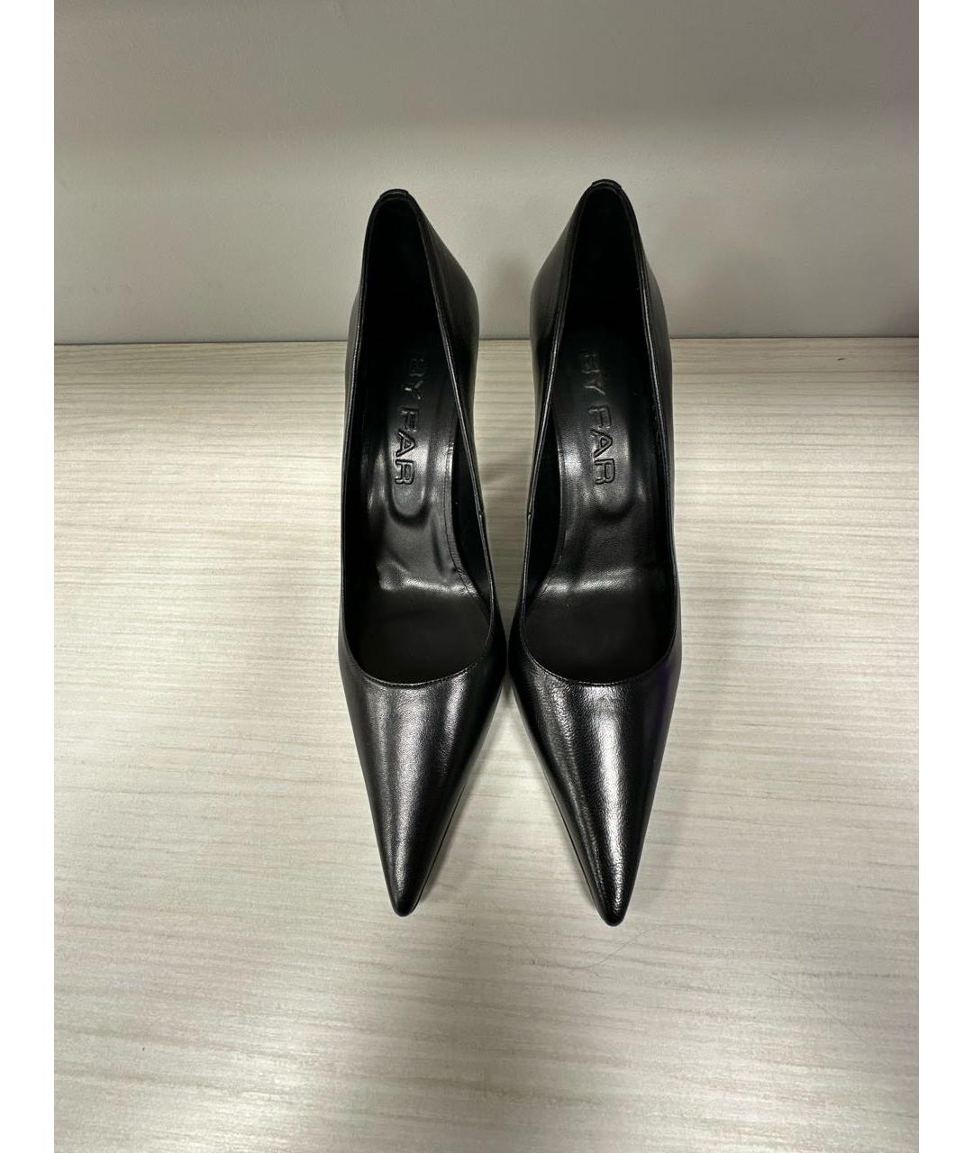 BY FAR Черные кожаные туфли, фото 2