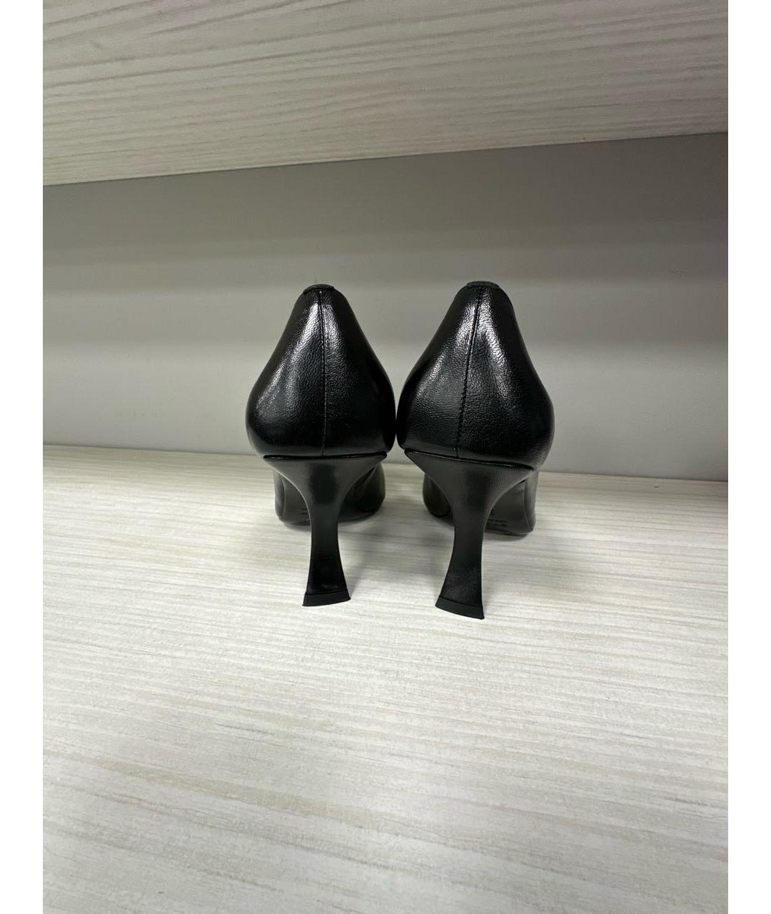 BY FAR Черные кожаные туфли, фото 4