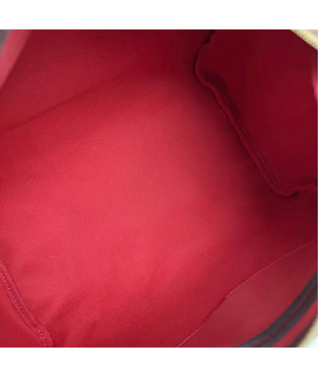 LOUIS VUITTON Коричневая сумка с короткими ручками, фото 7