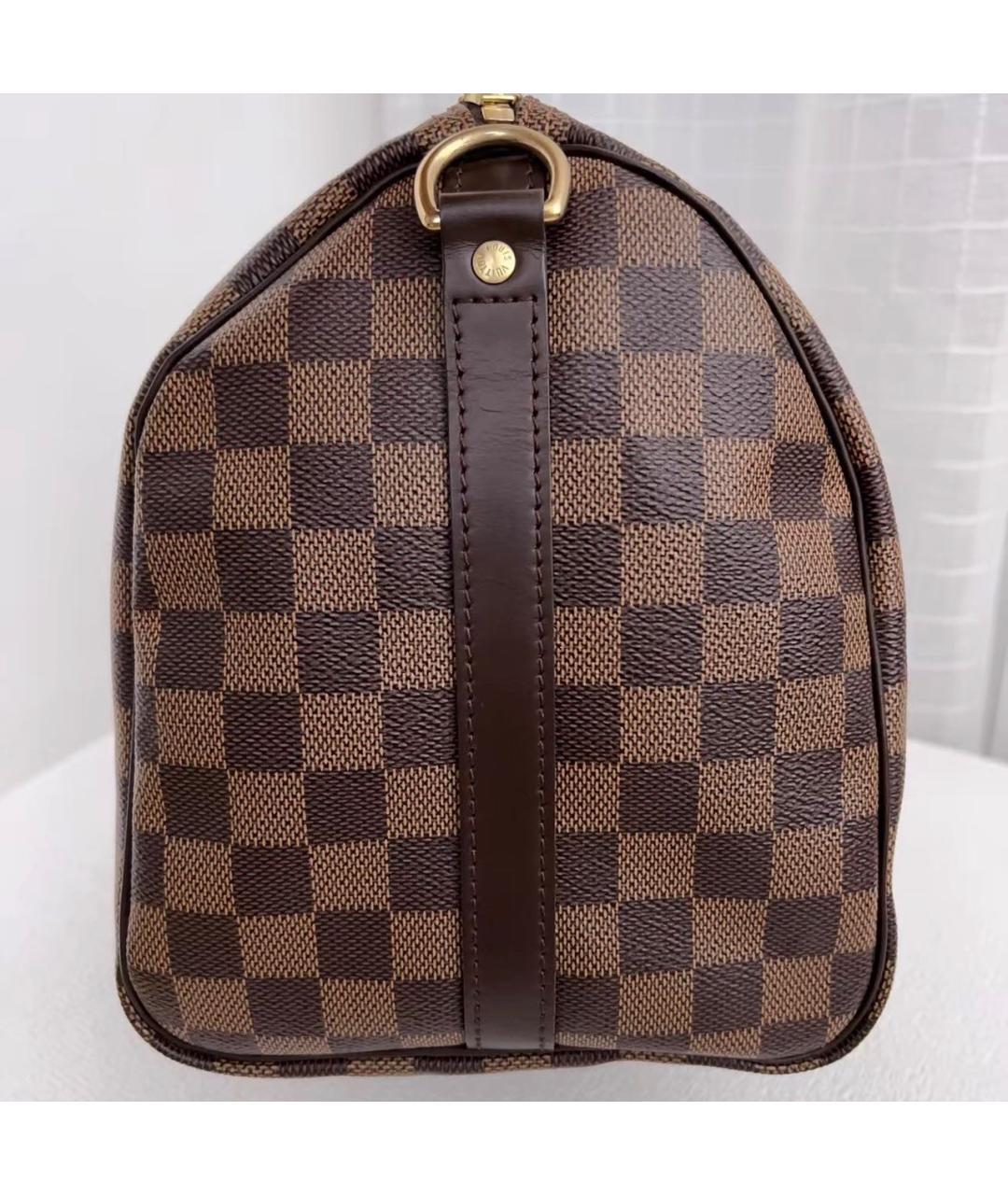 LOUIS VUITTON Коричневая сумка с короткими ручками, фото 4