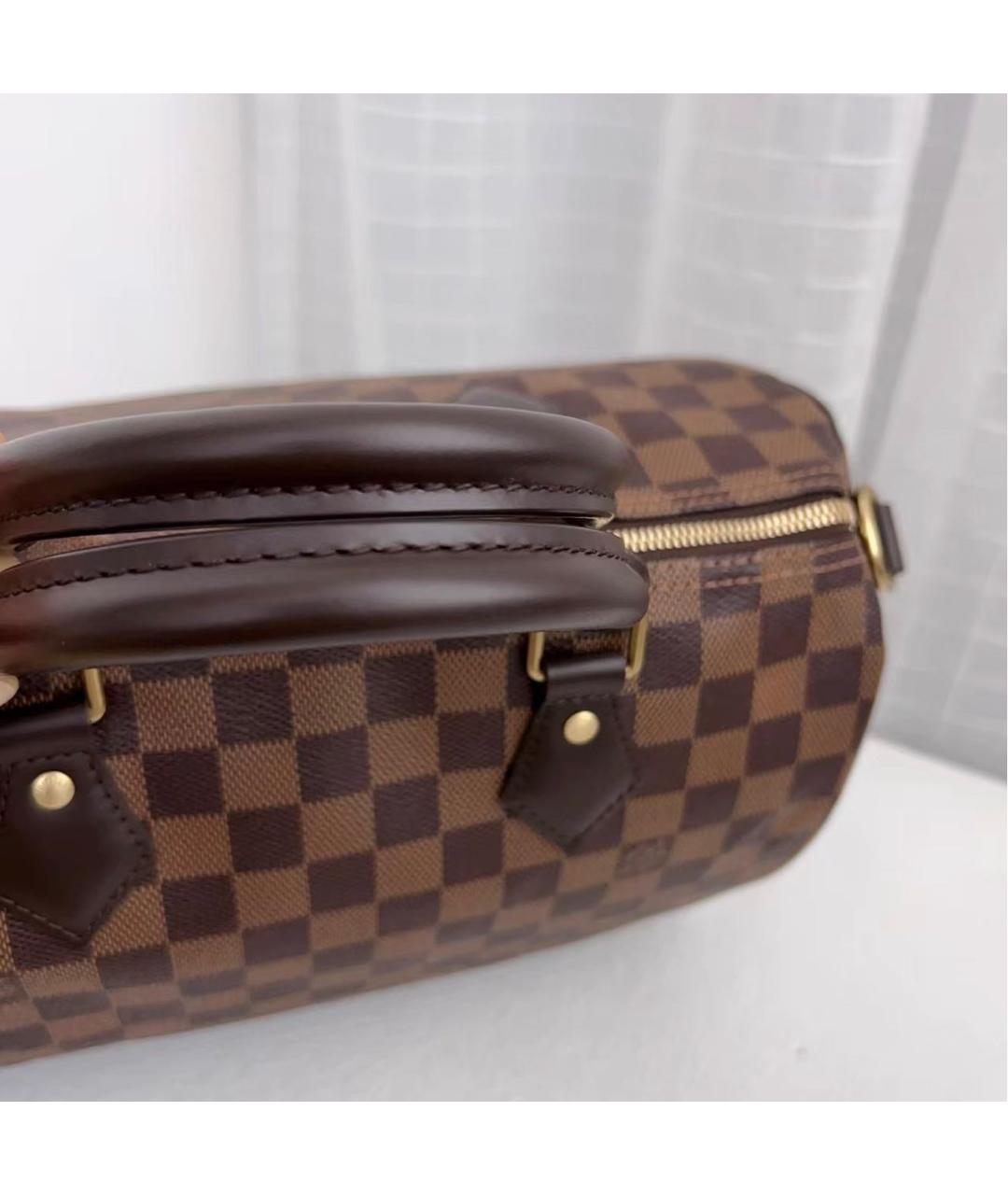 LOUIS VUITTON Коричневая сумка с короткими ручками, фото 6