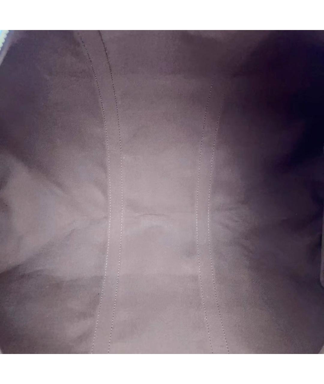 LOUIS VUITTON Коричневая дорожная/спортивная сумка, фото 8